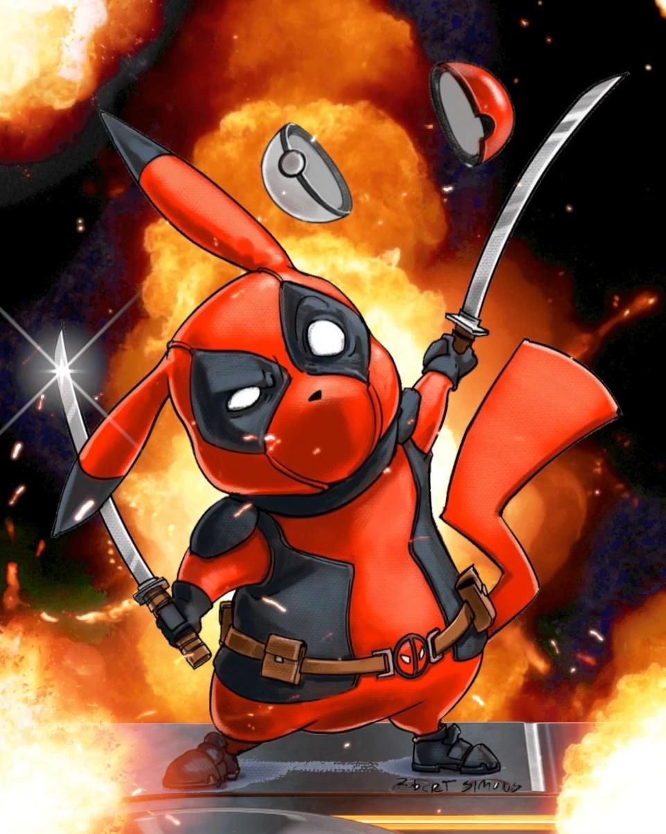 Deadpool Pikachu Wallpapers