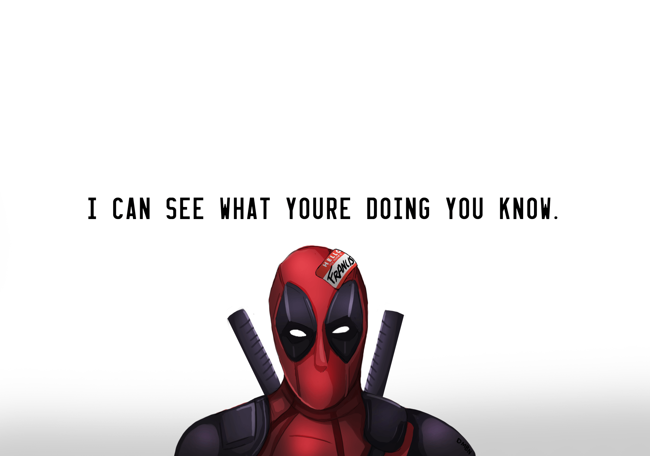 Deadpool Trapped In Phone Wallpapers