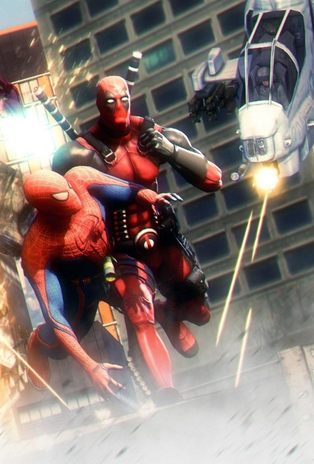 Deadpool Ultimate Spider Man Wallpapers