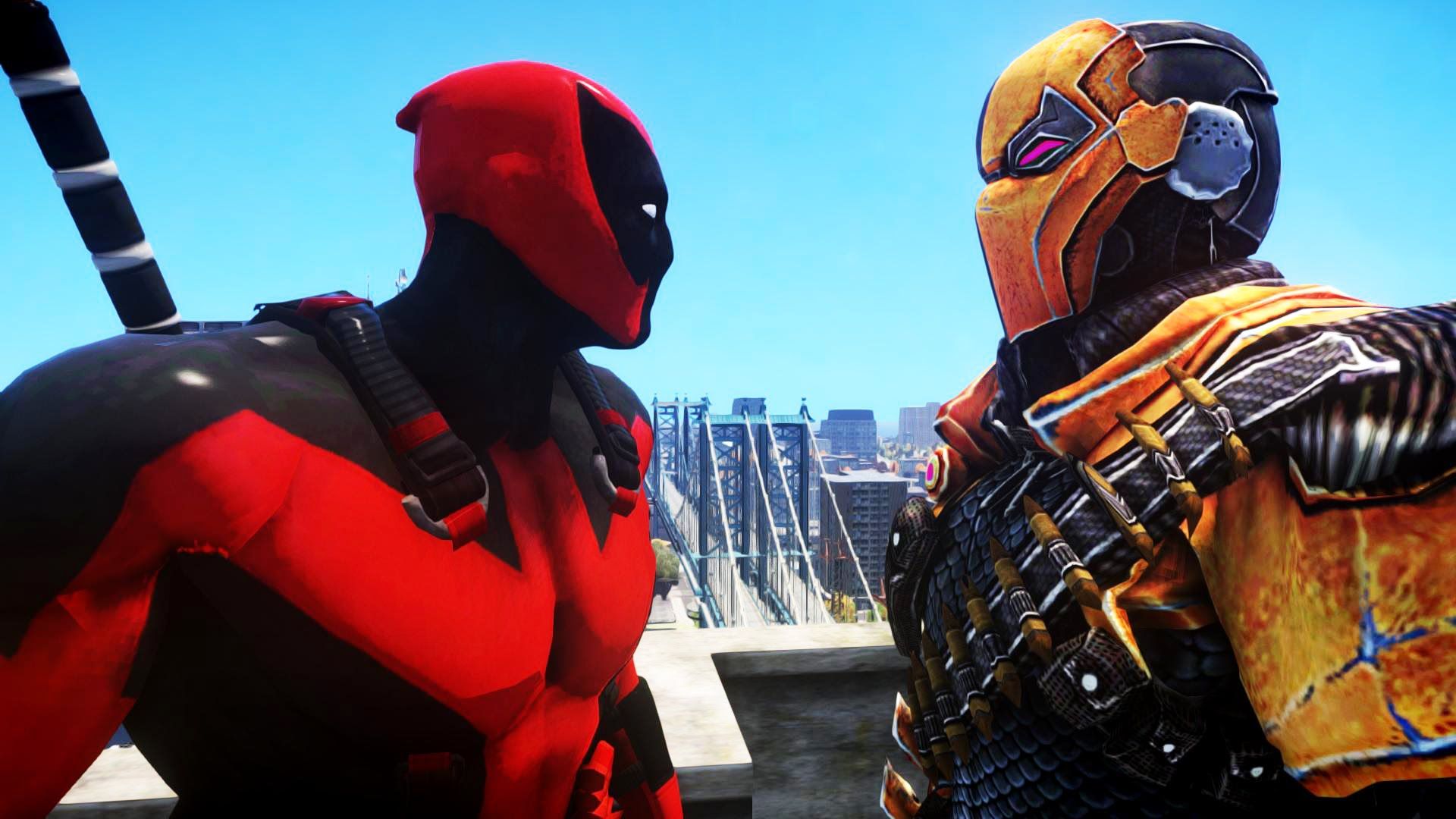 Deadpool Vs Deathstroke Wallpapers