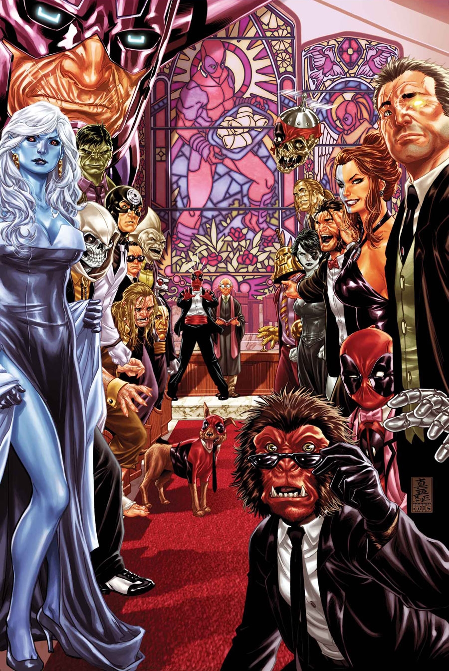 Deadpool Wedding Wallpapers