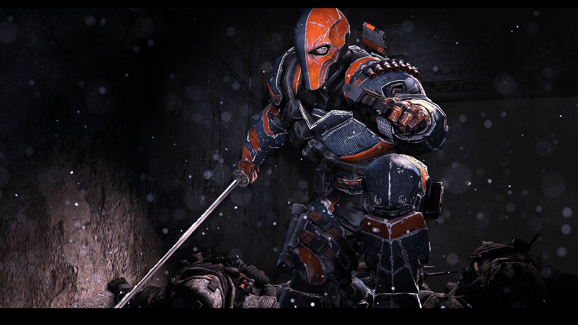 Deathstroke Splash Art Wallpapers