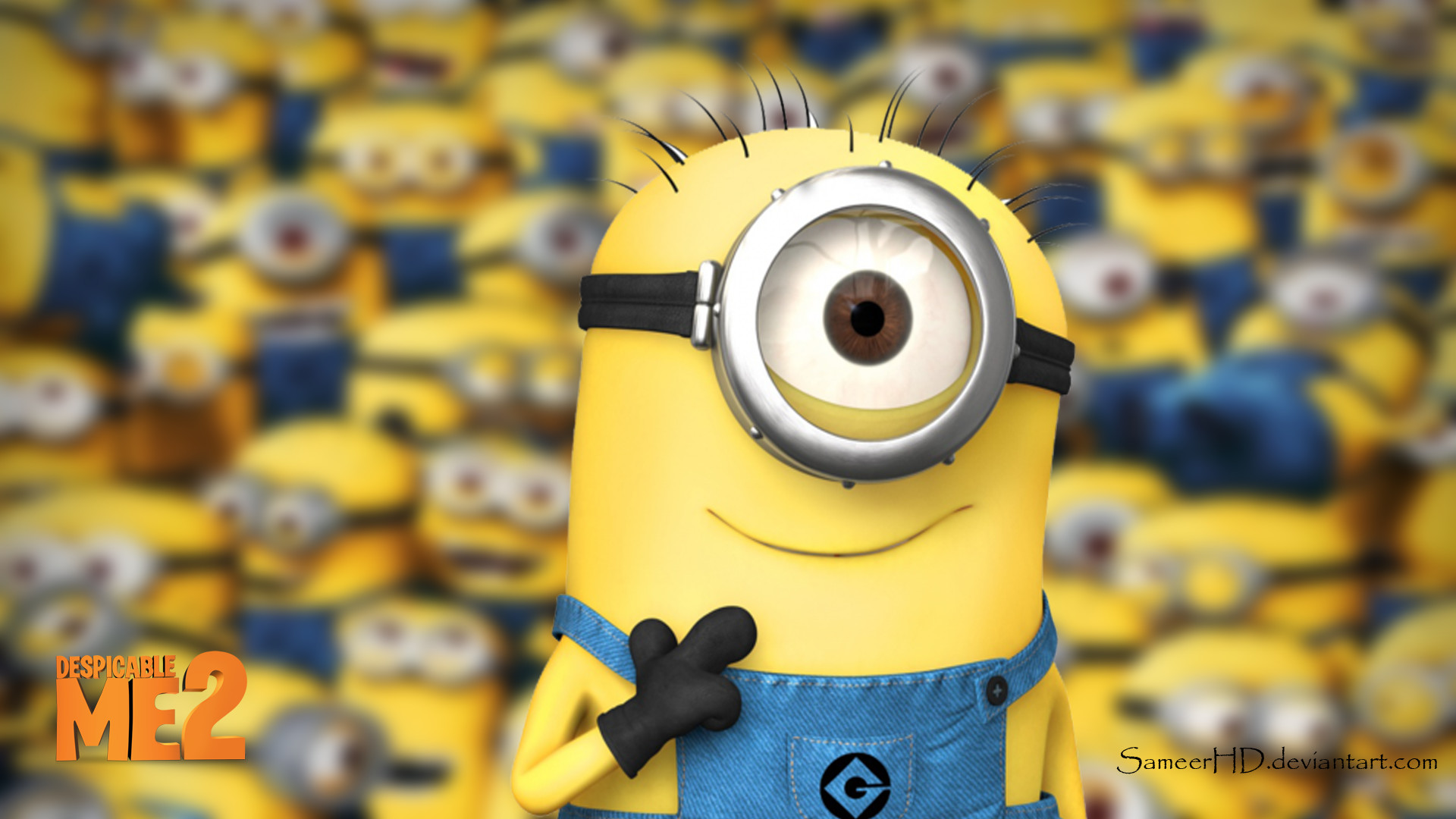 Despicable Me Angry Minion Wallpapers