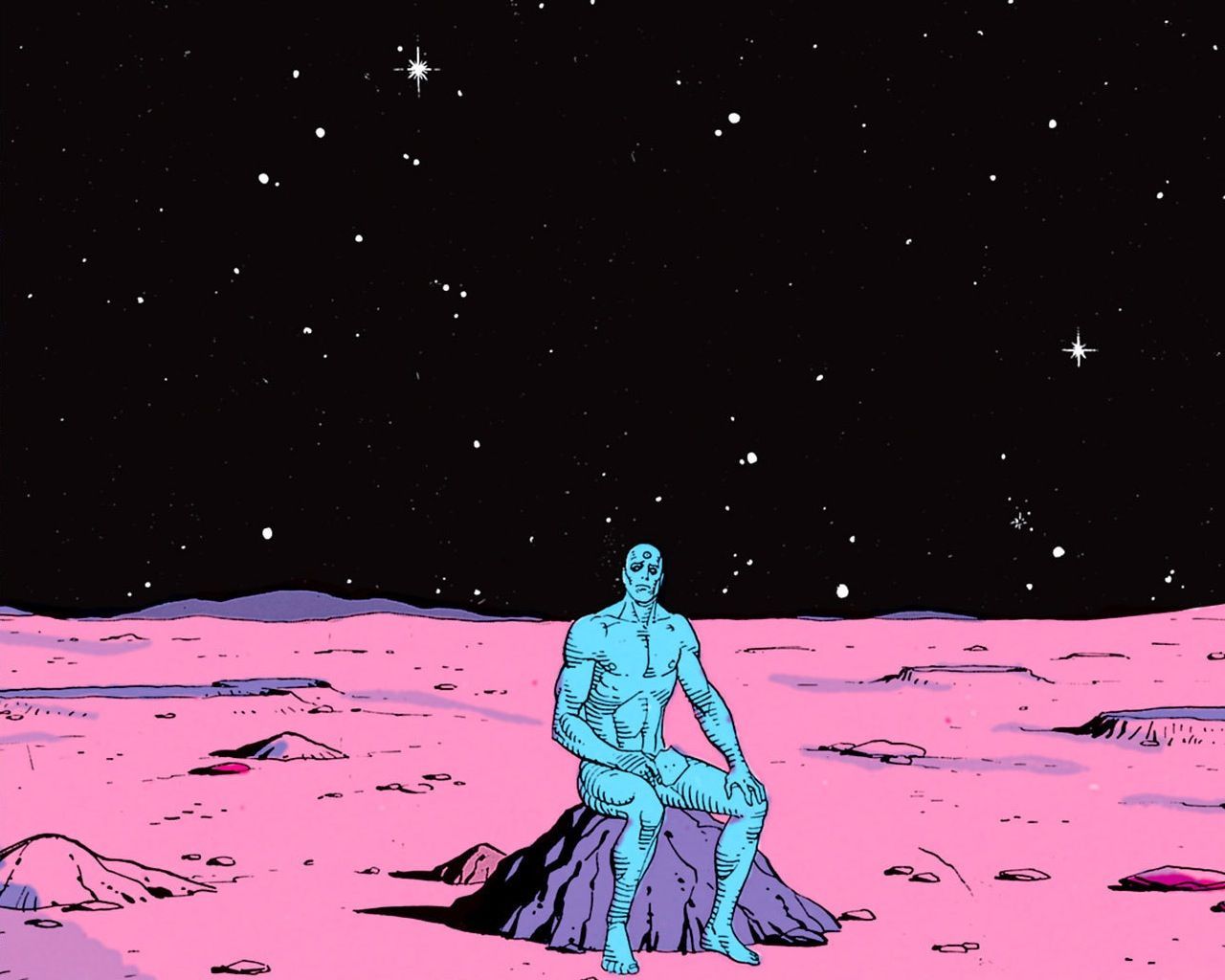 Doctor Manhattan Logo Wallpapers