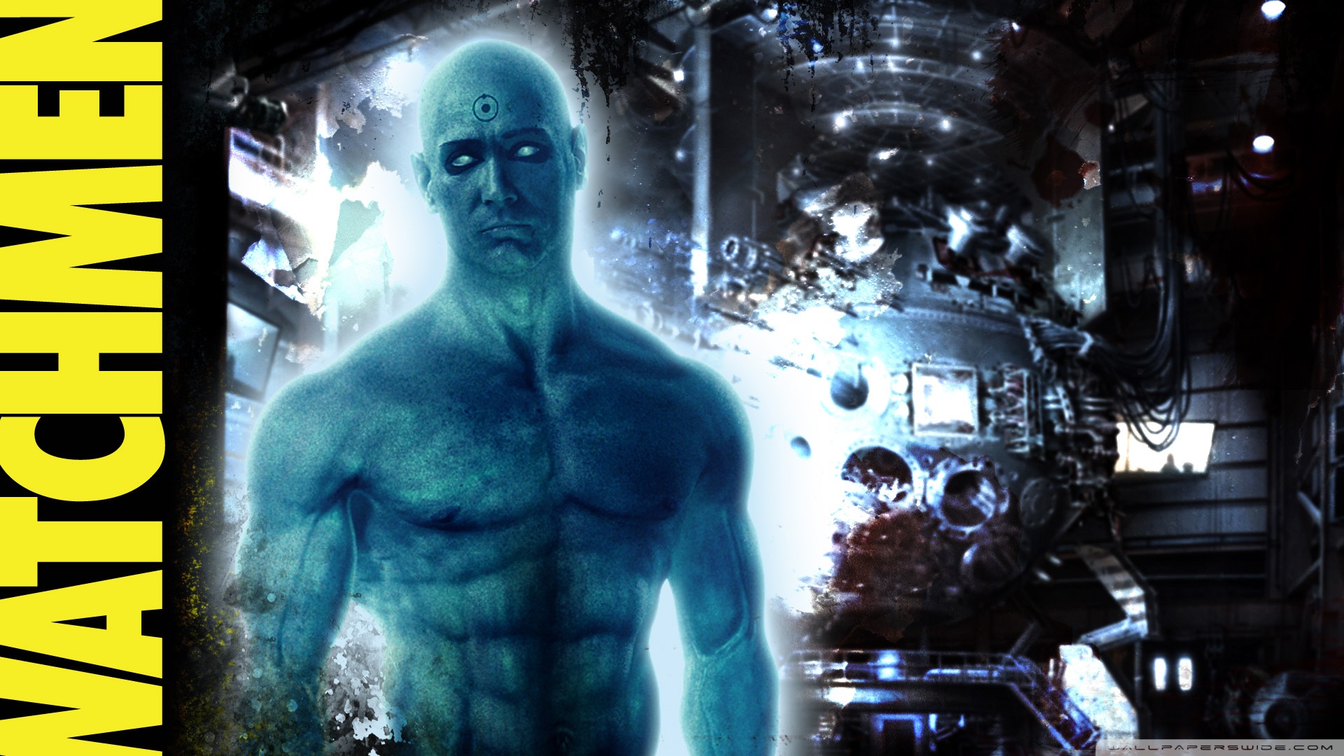 Doctor Manhattan Logo Wallpapers