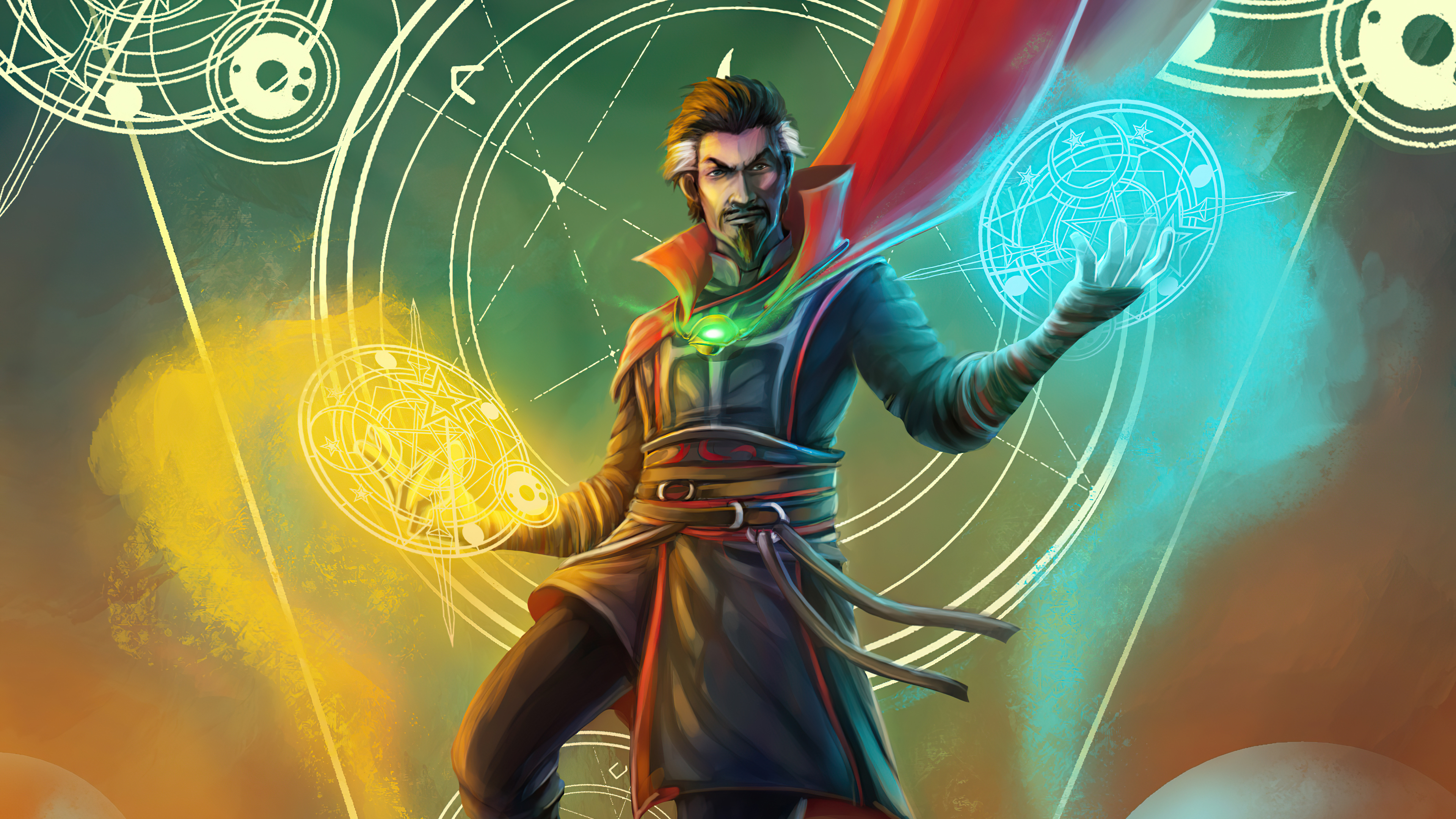 Doctor Strange Marvel Comic Illustration Wallpapers