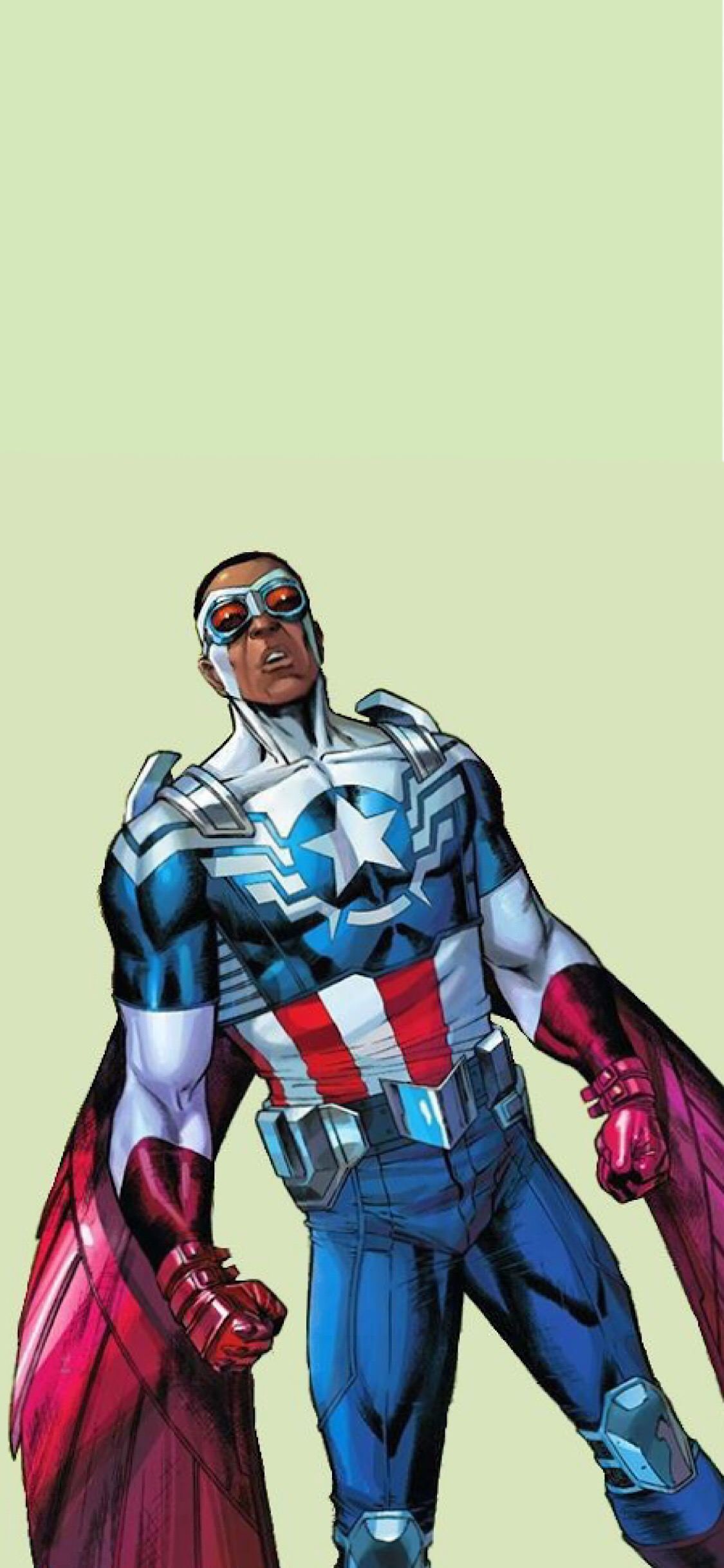 Falcon In Captain America Suit Wallpapers