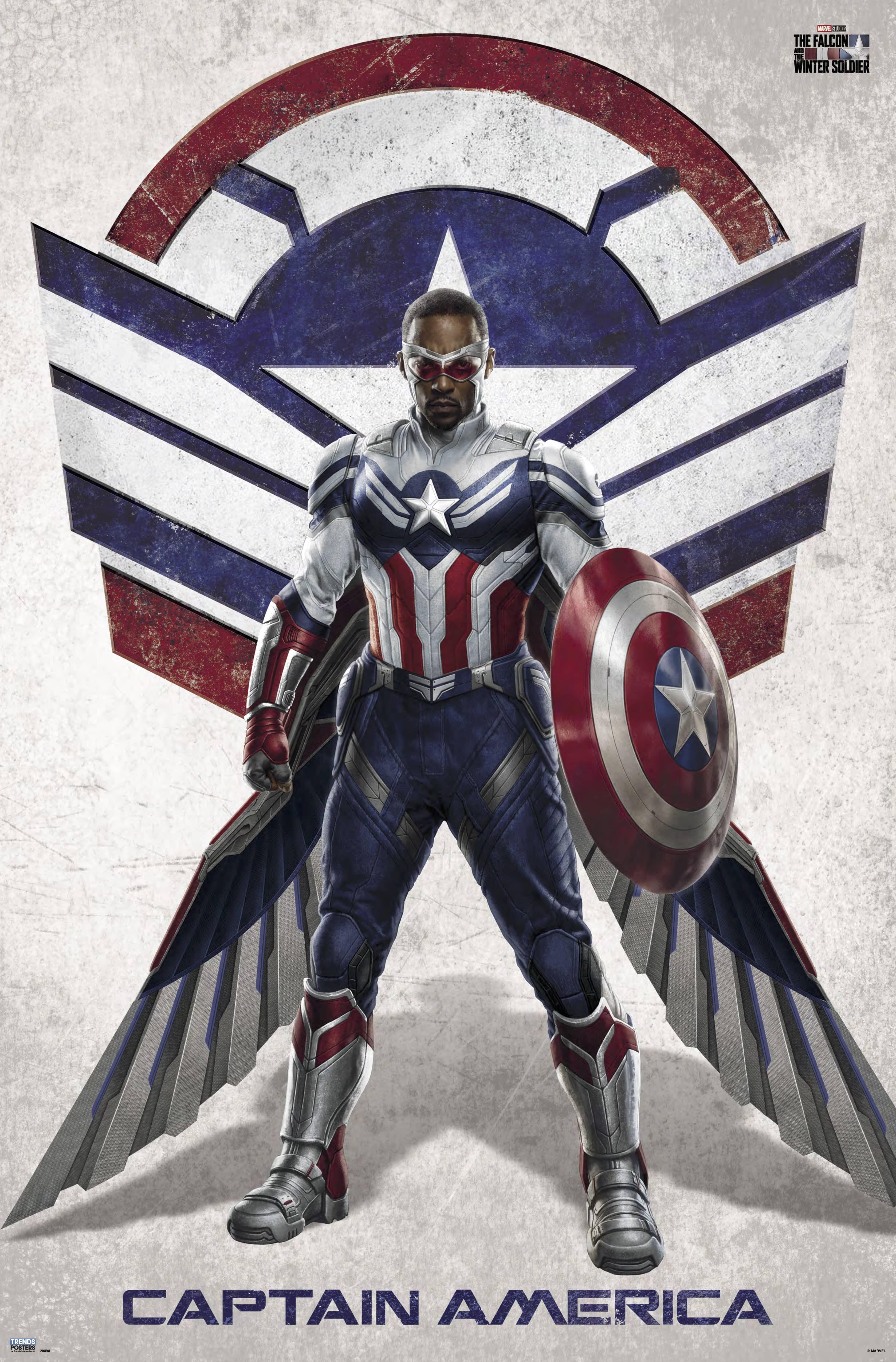 Falcon In Captain America Suit Wallpapers