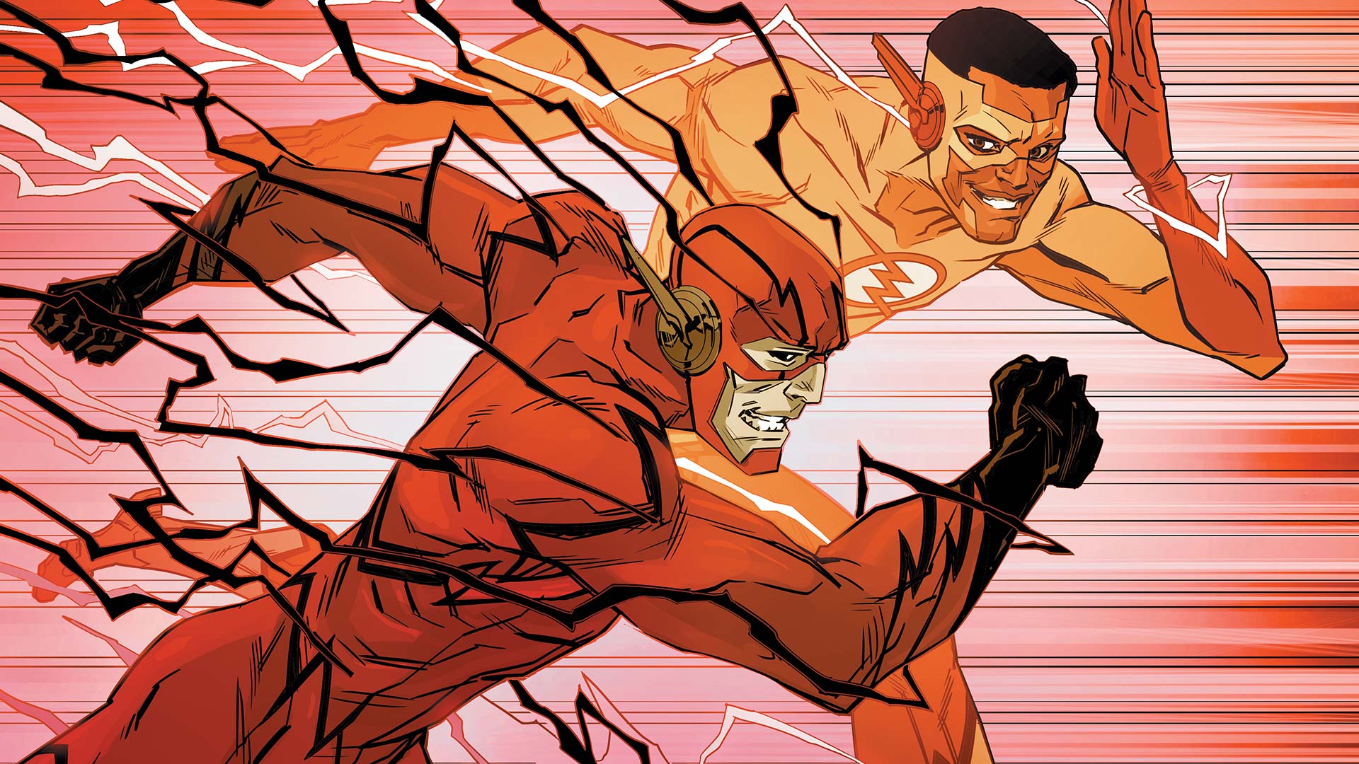 Flash And Kid Flash Dc Comic Wallpapers