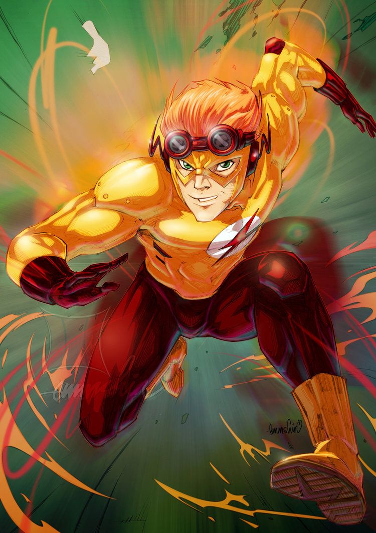 Flash And Kid Flash Dc Comic Wallpapers