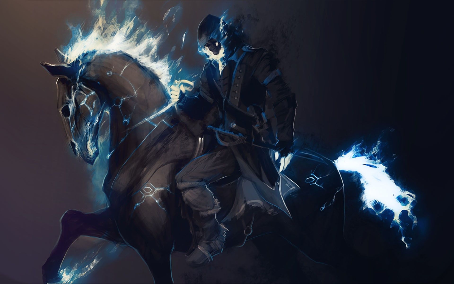 Ghost Rider Horse Riding Wallpapers
