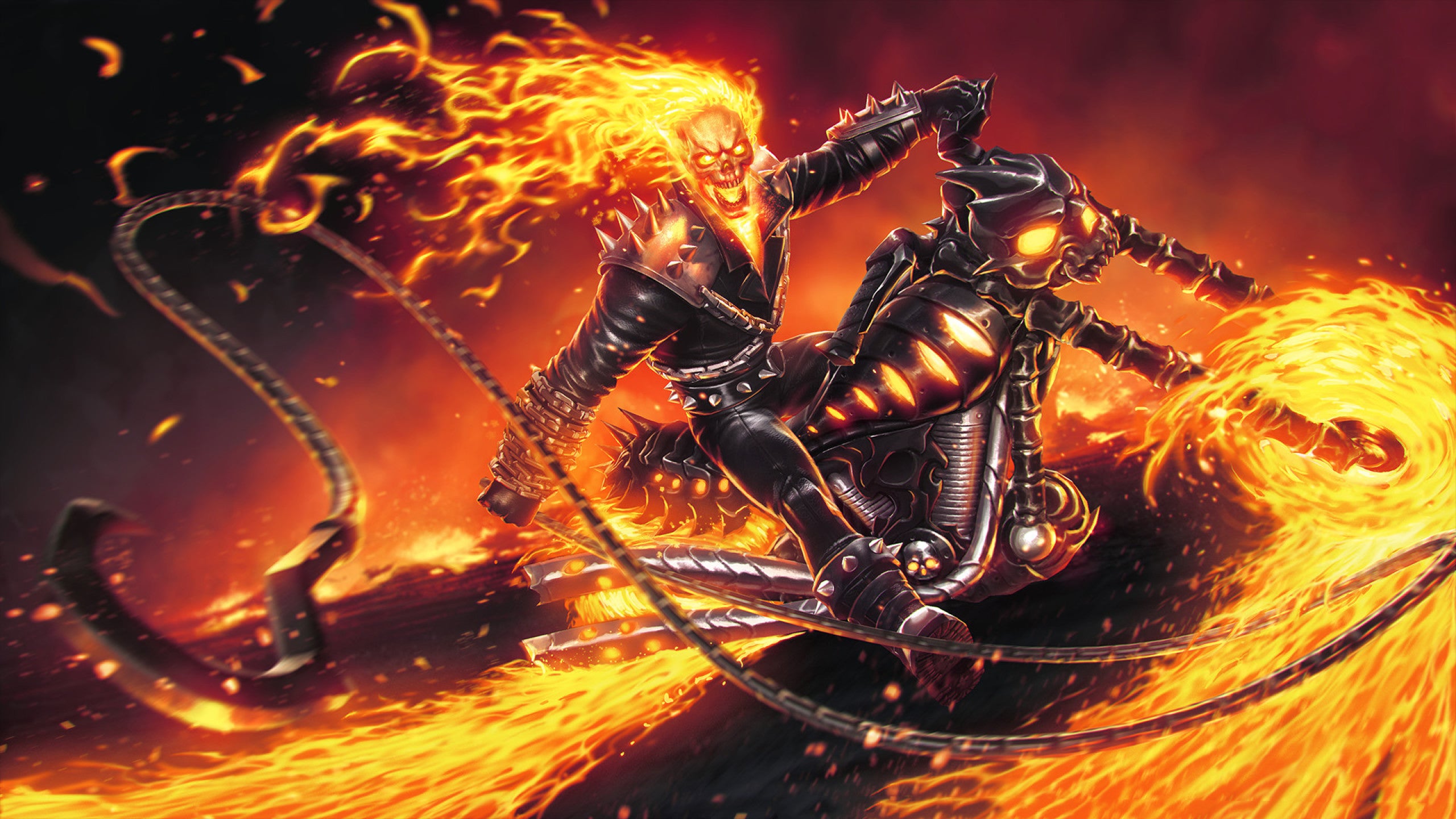 Ghost Rider Mcu Art Wallpapers