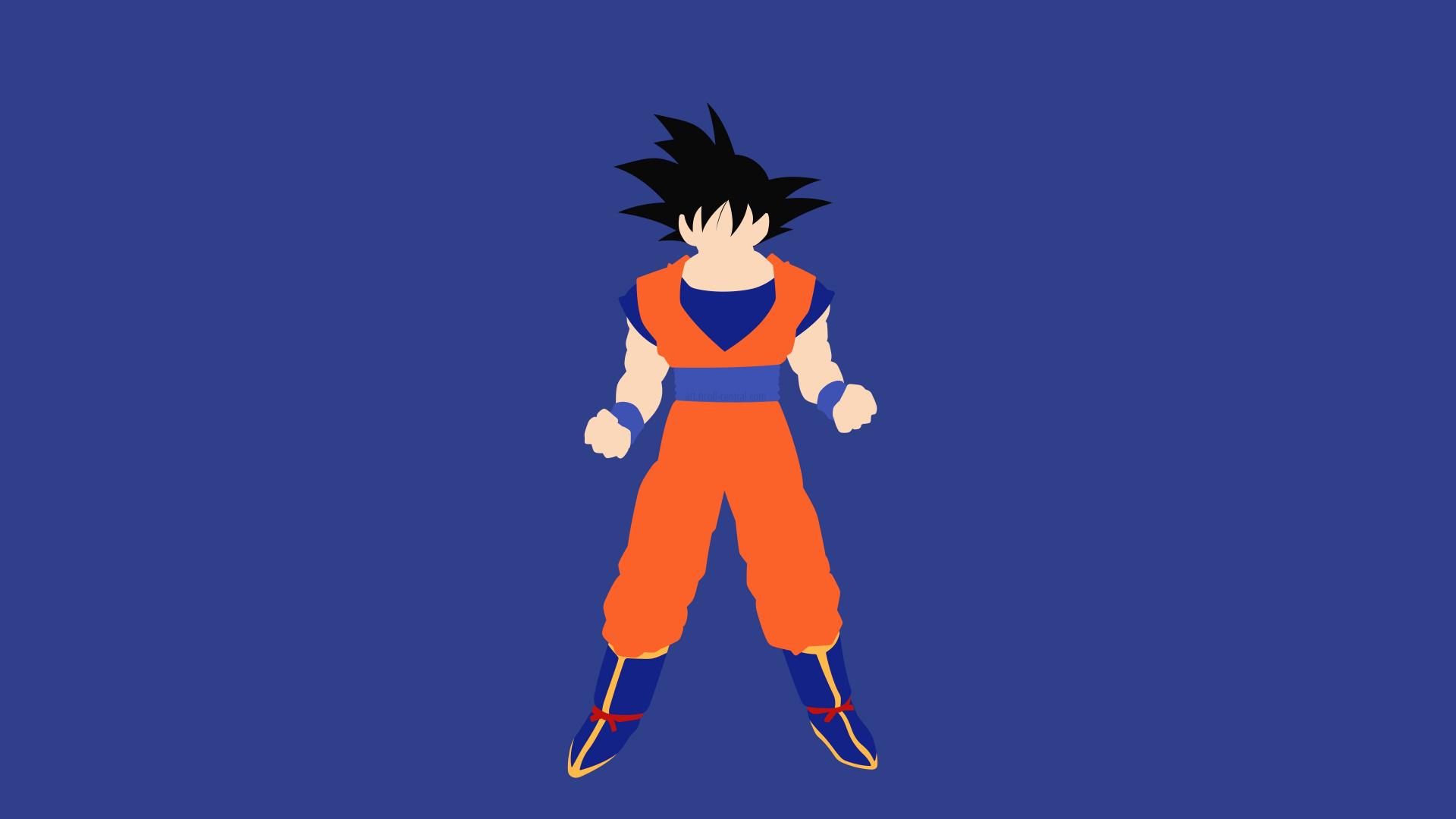 Goku Minimalism Wallpapers