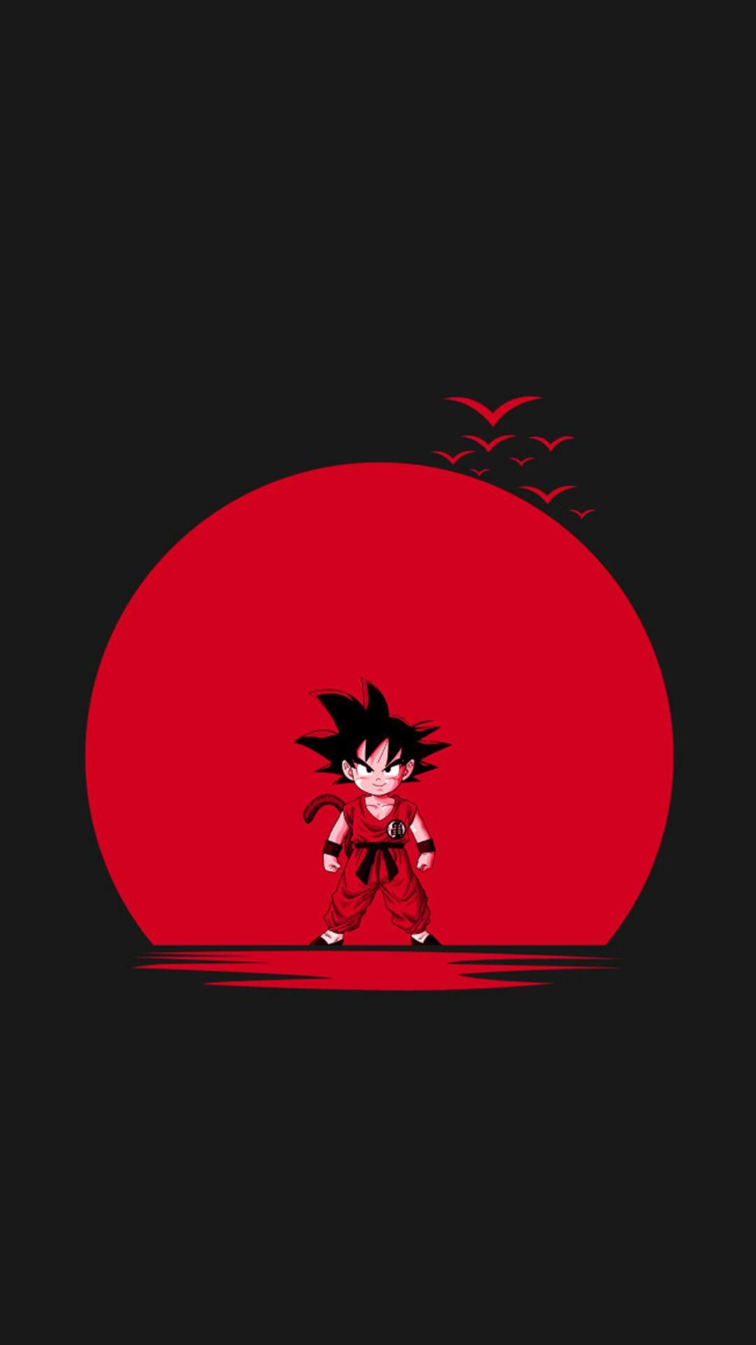 Goku Minimalism Wallpapers