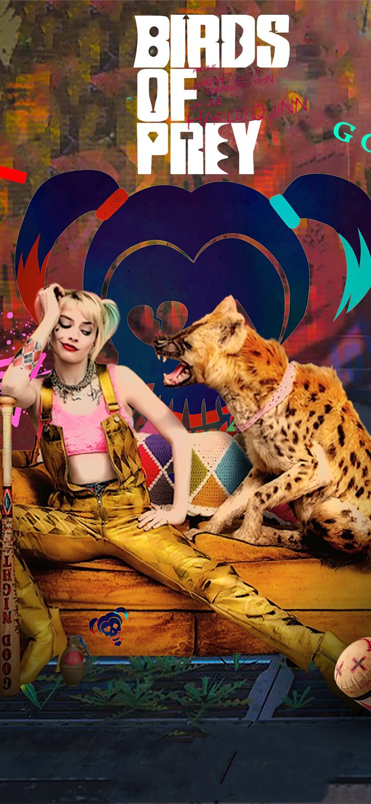 Harley Quinn And Hyenas Wallpapers