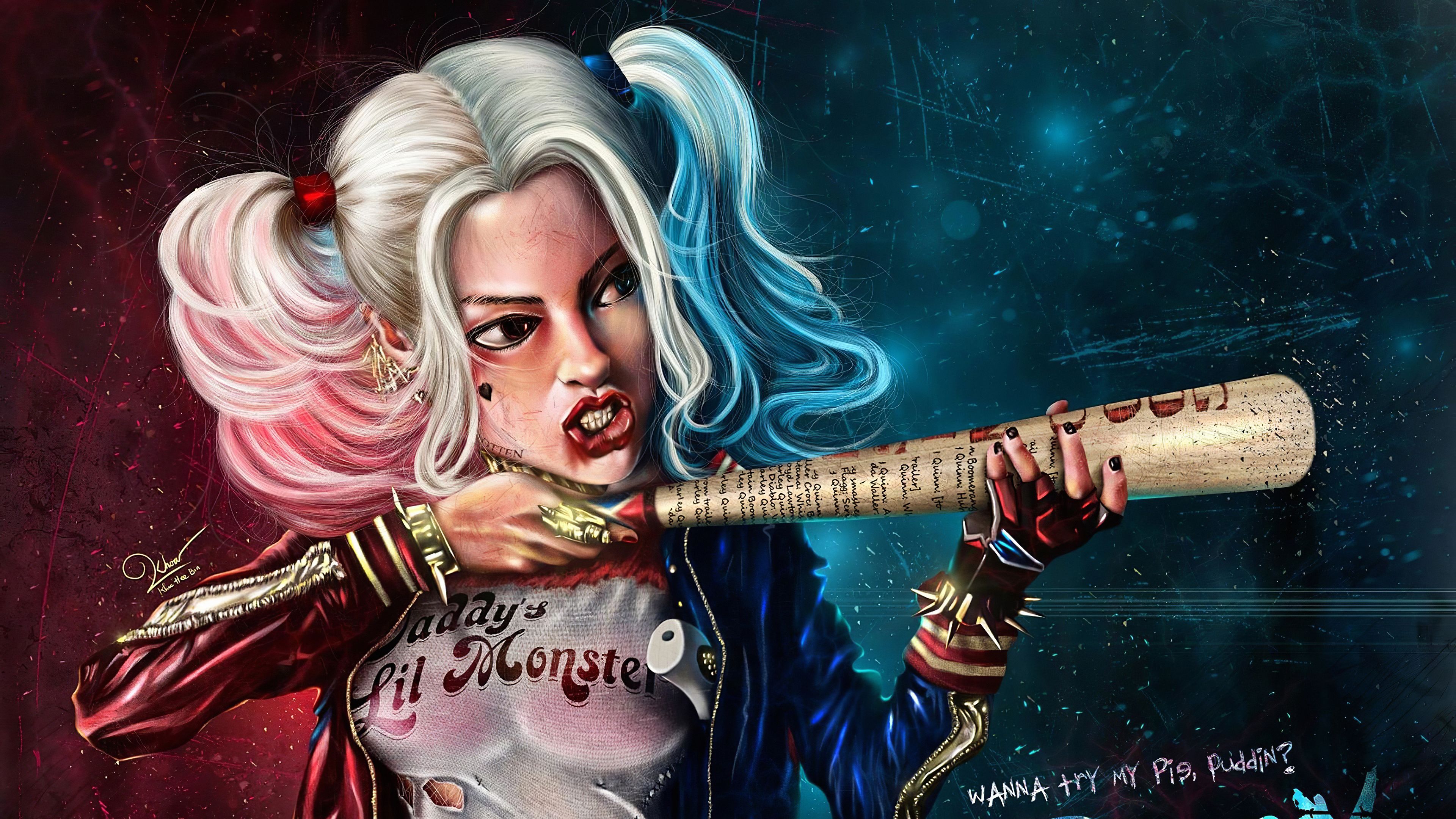 Harley Quinn Artwork Wallpapers