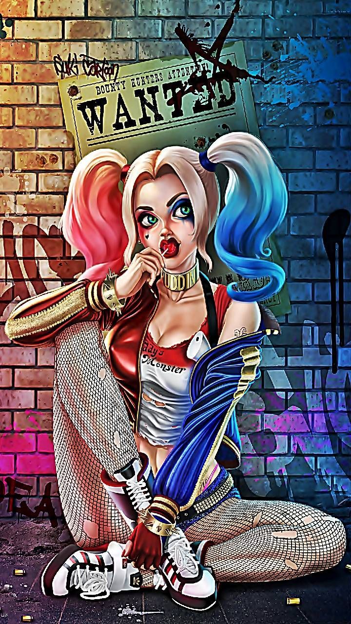 Harley Quinn Cute Smile Wallpapers