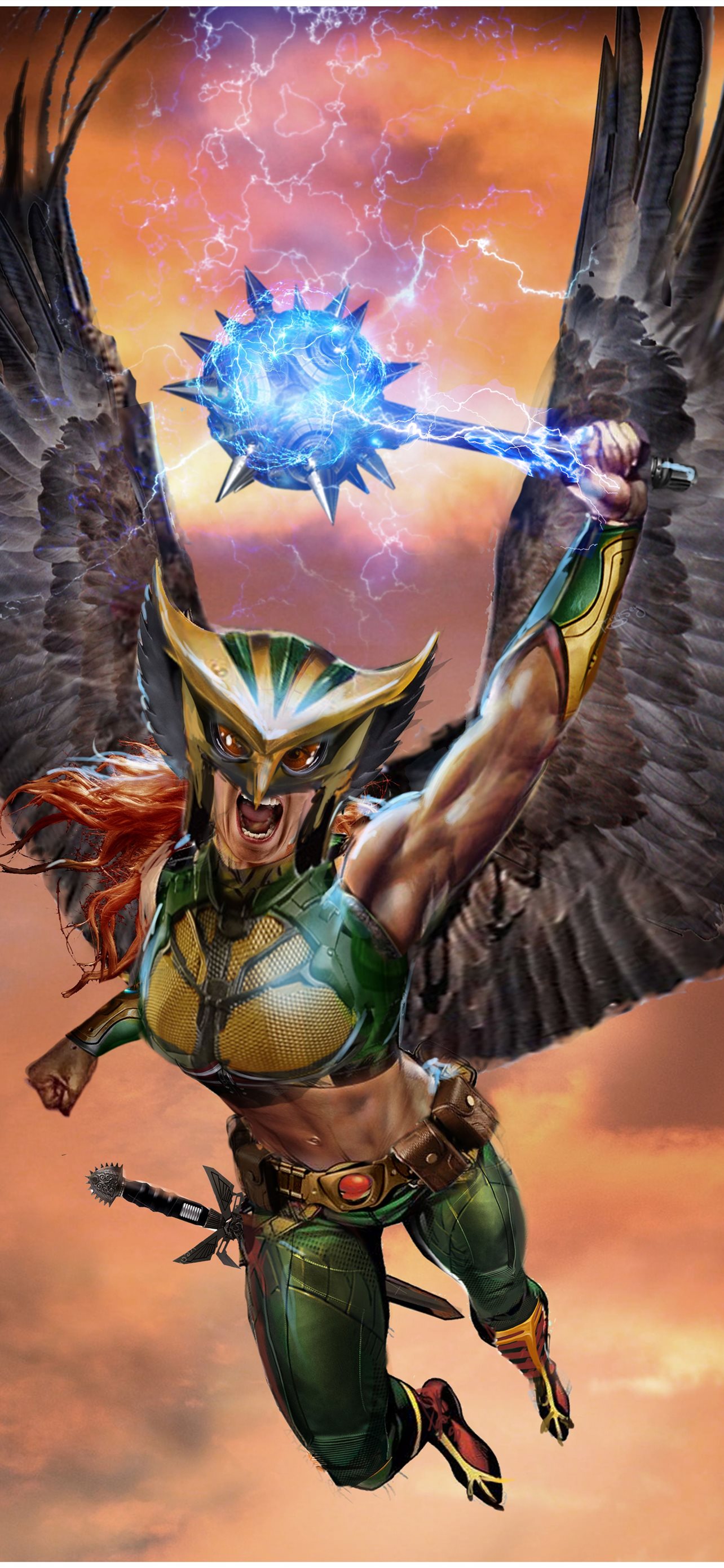 Hawkgirl Wallpapers