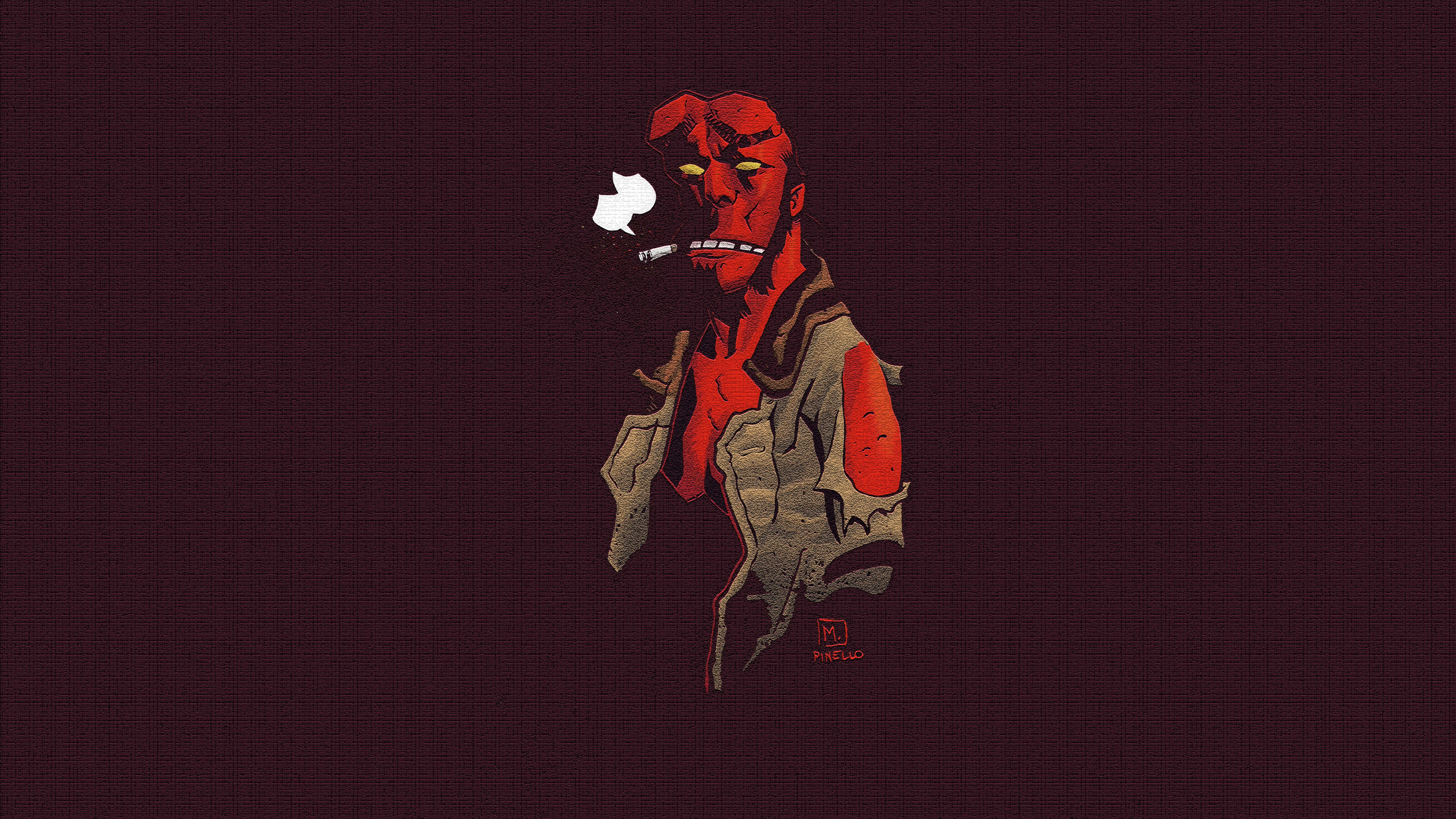 Hellboy Illustration Wallpapers