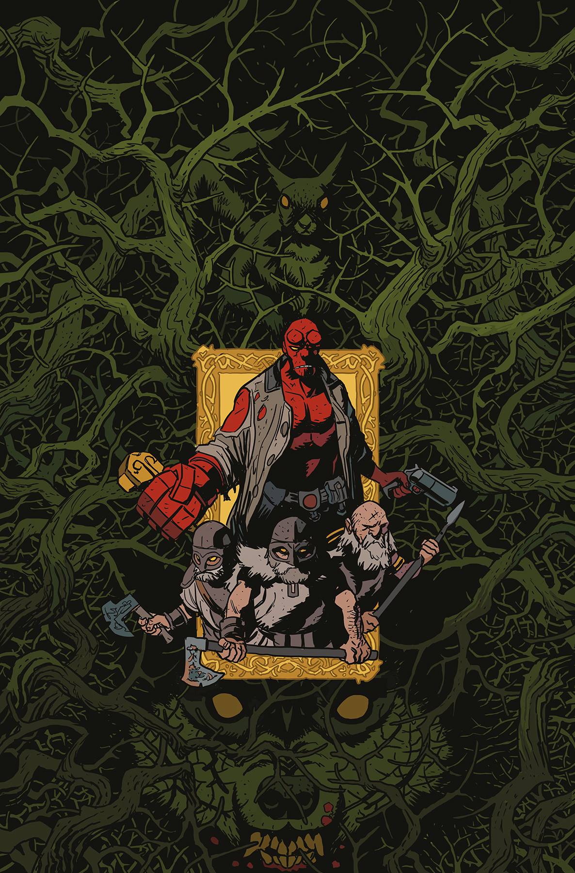 Hellboy Illustration Wallpapers