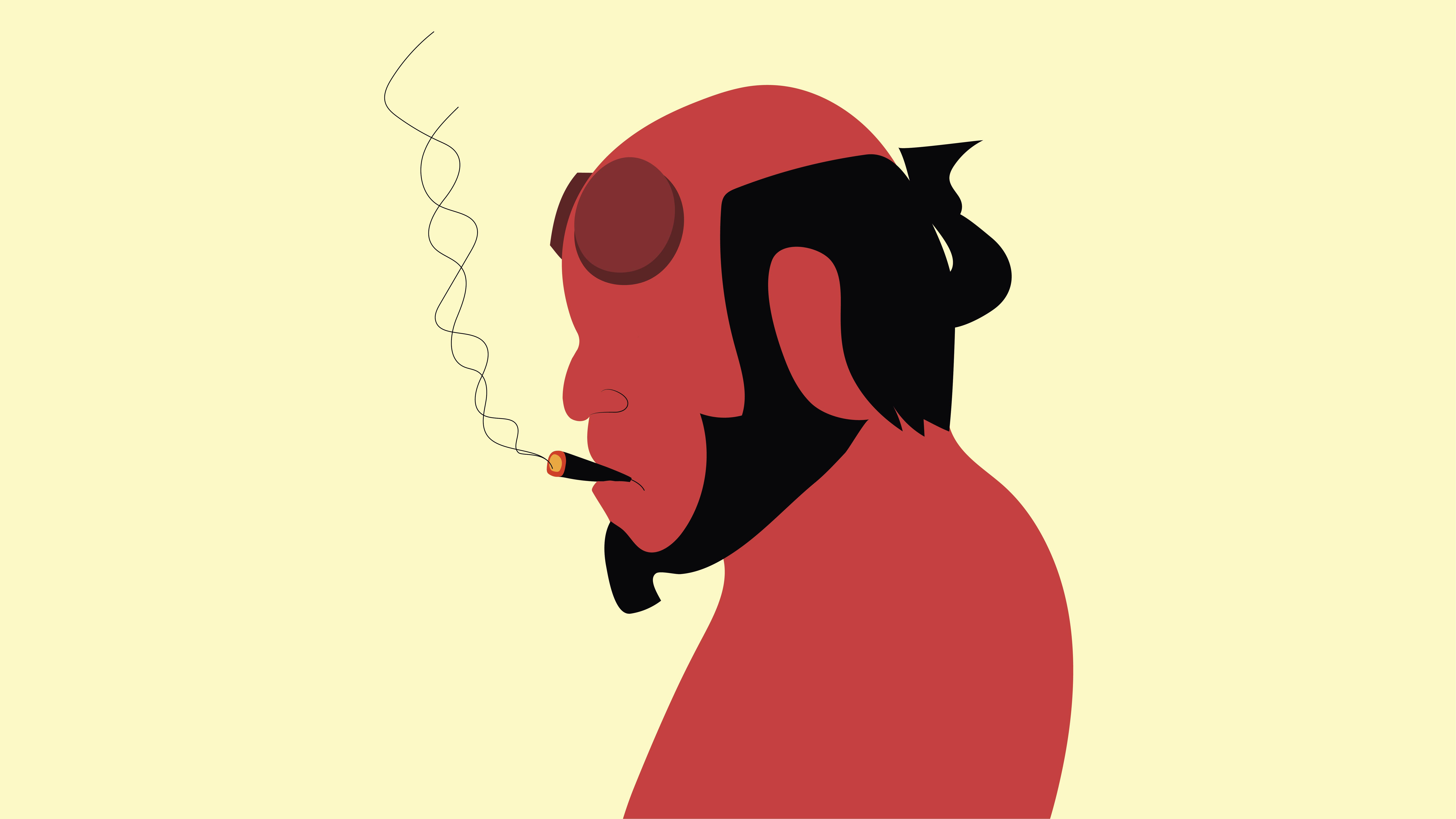 Hellboy Illustration Wallpapers