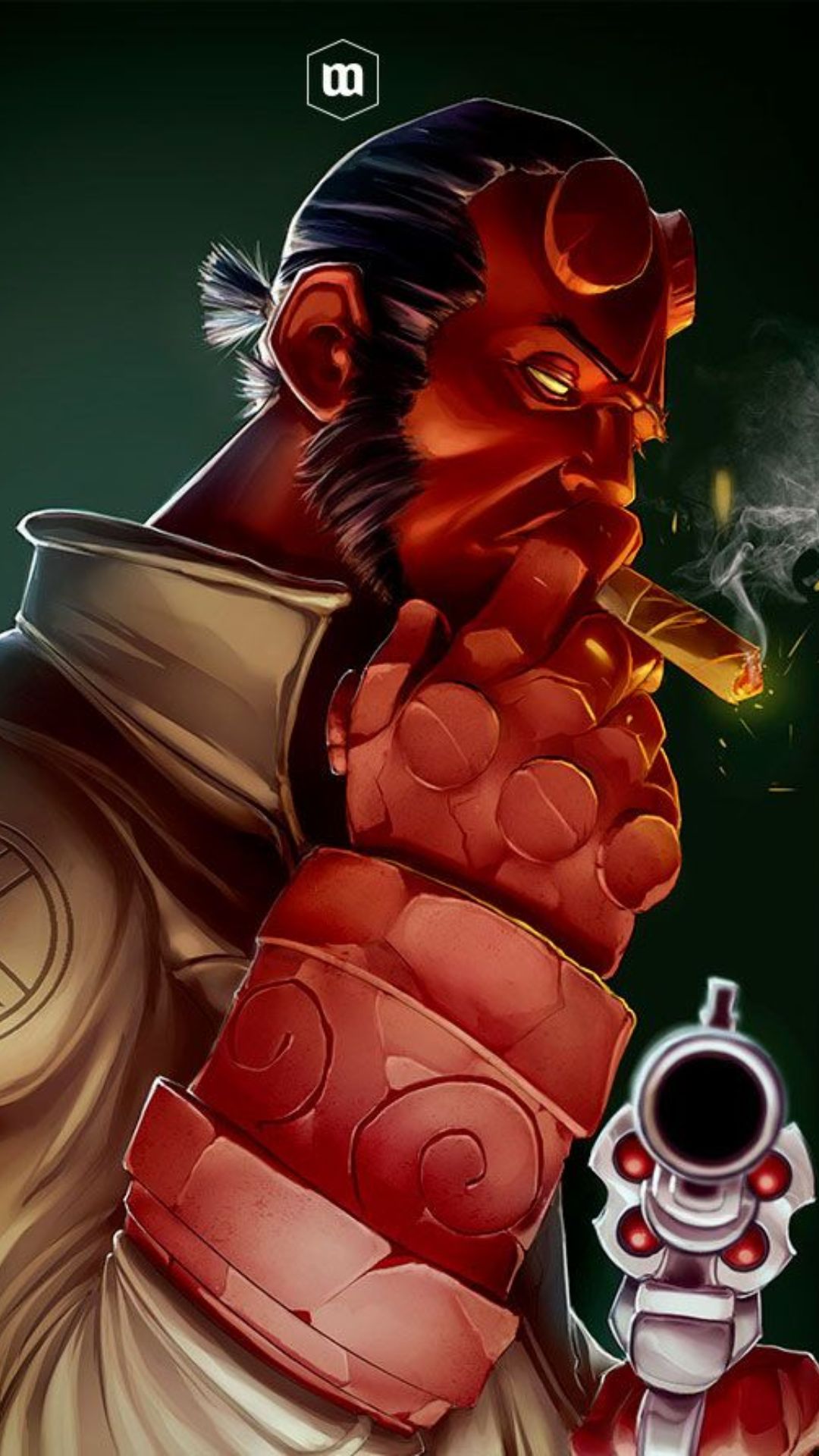 Hellboy Illustration Wallpapers