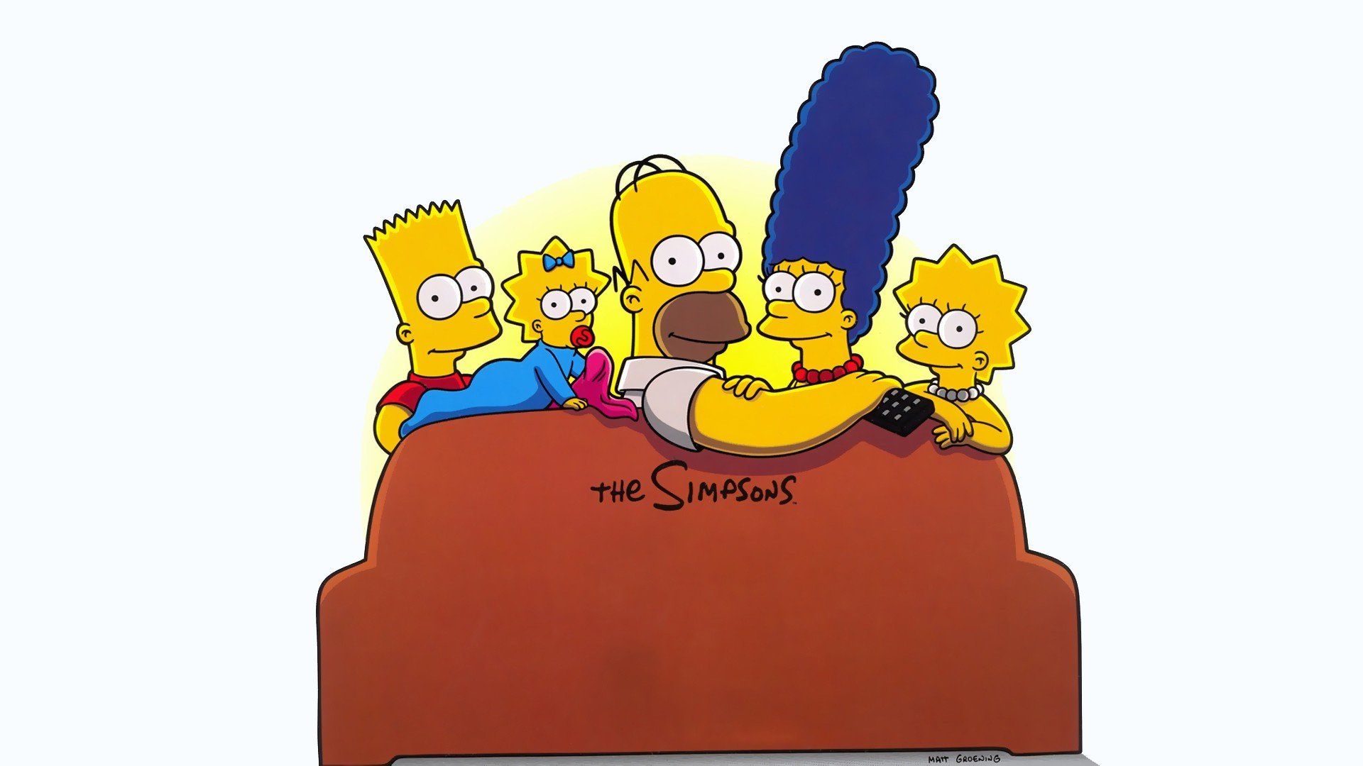 Homer Marge Bart Lisa The Simpsons Family Wallpapers