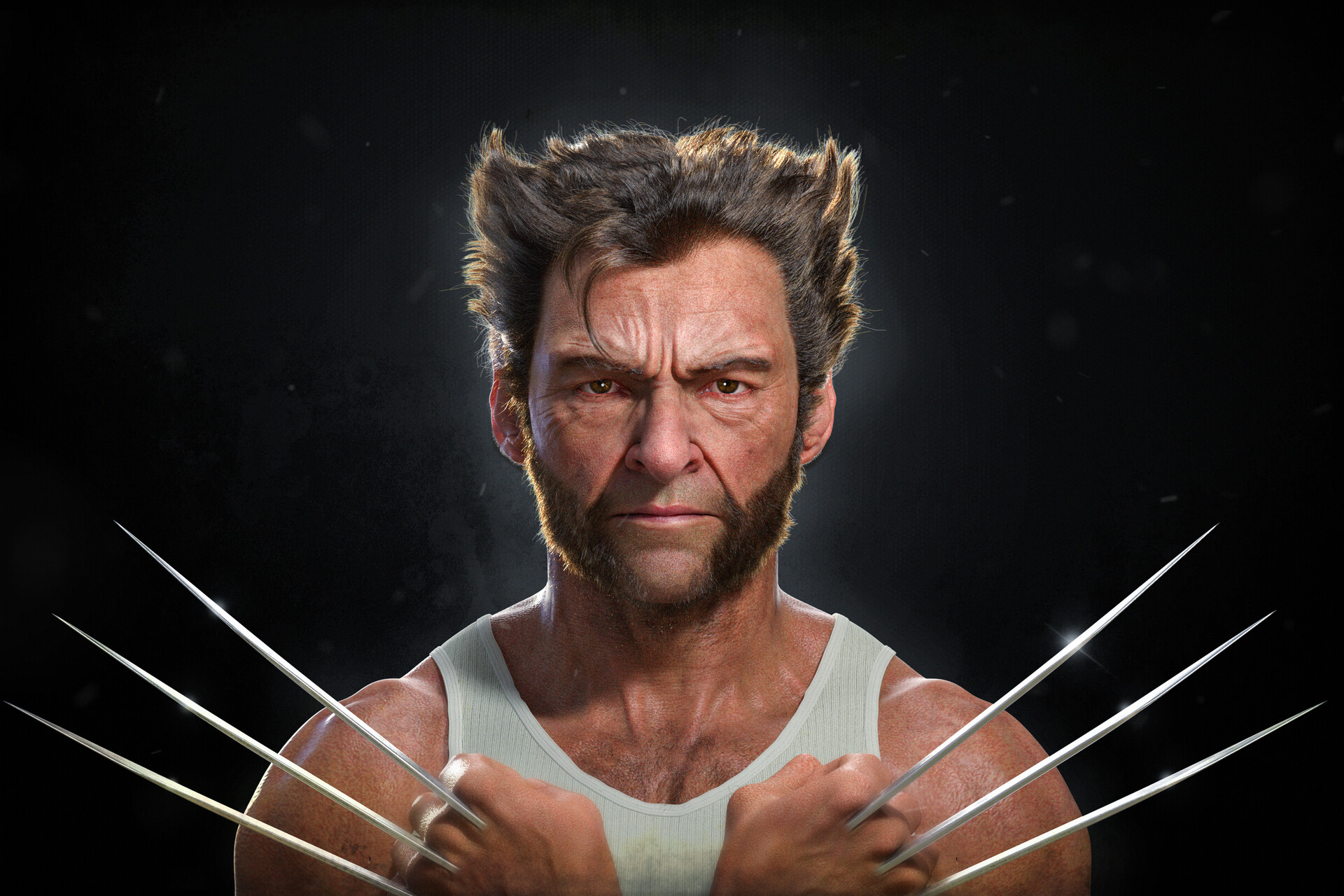 Hugh Jackman As Wolverine Artwork Wallpapers