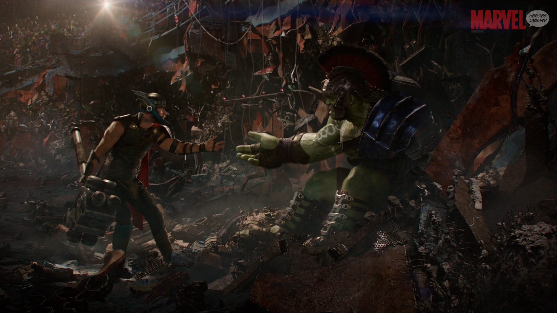 Hulk Vs Thor Ragnarok Fight  Marvel Wallpapers