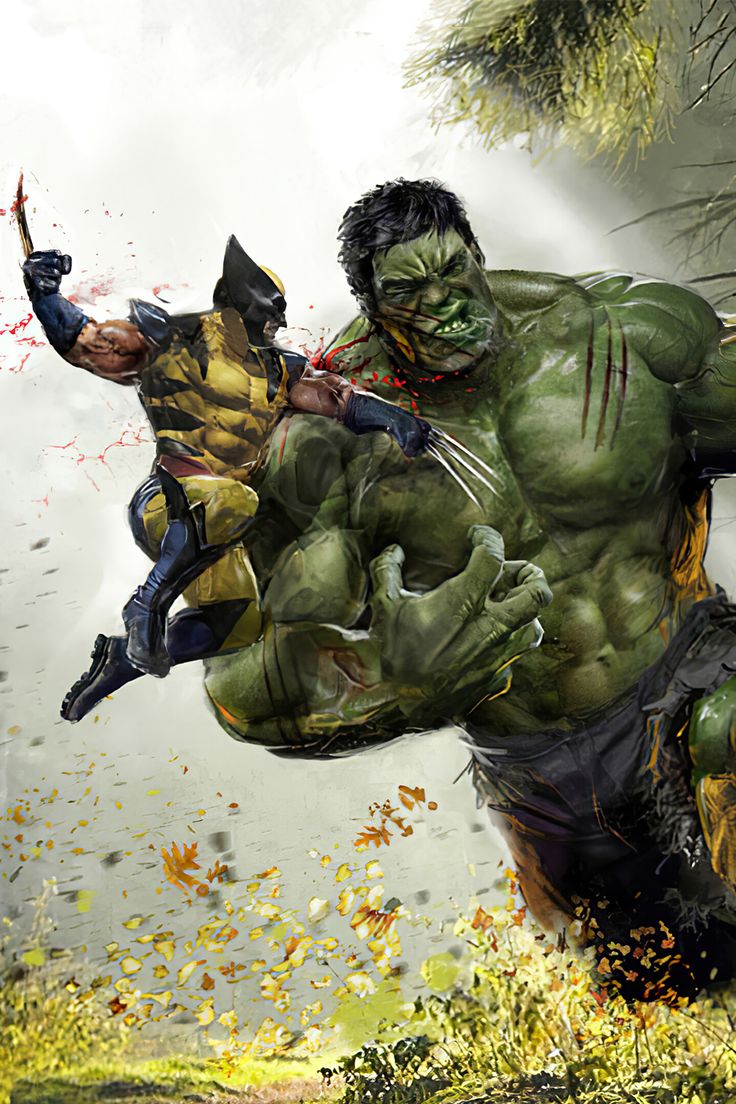 Hulk Vs Wolverine Wallpapers