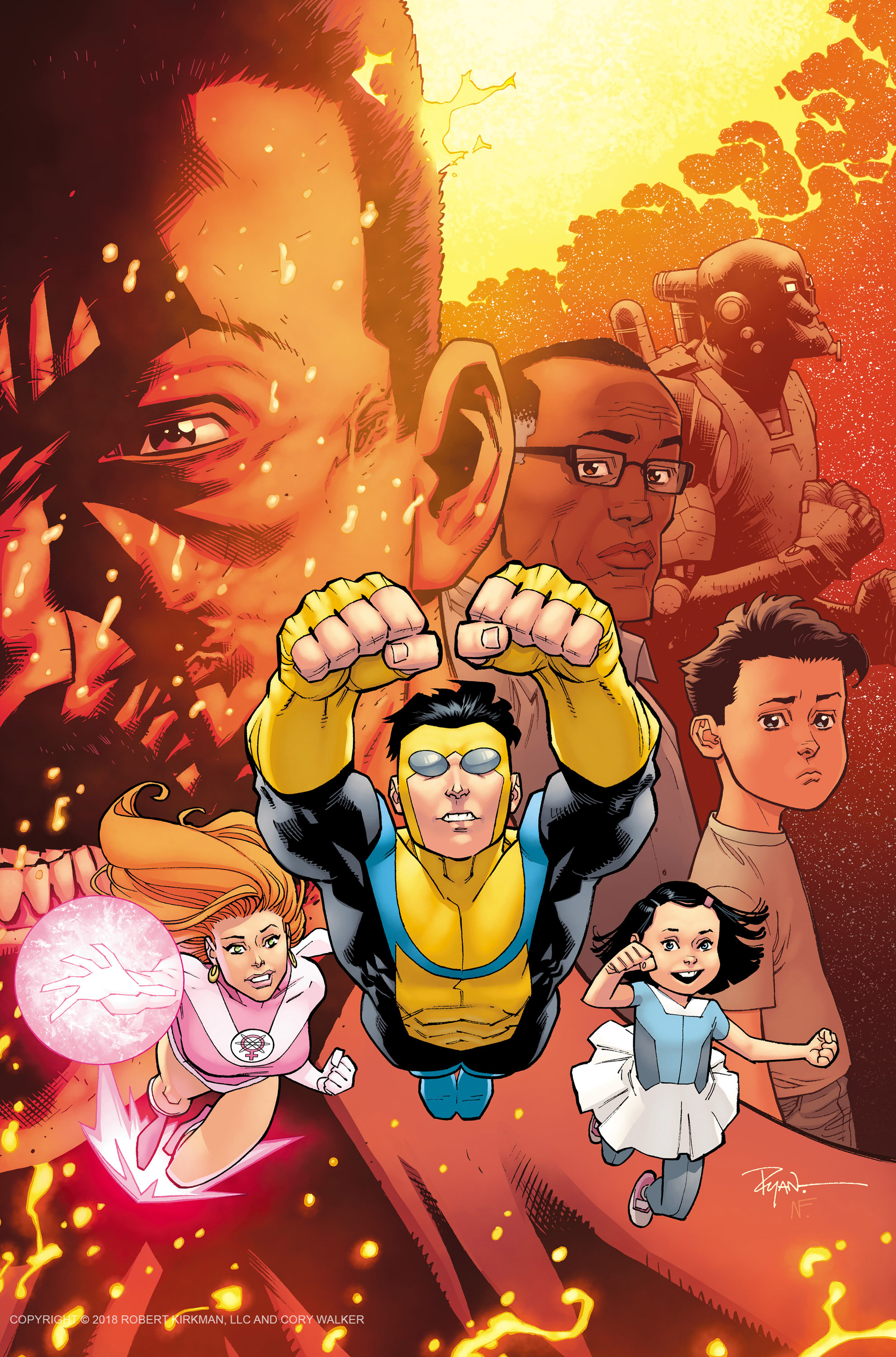 Invincible Mark Grayson Image Comics Wallpapers