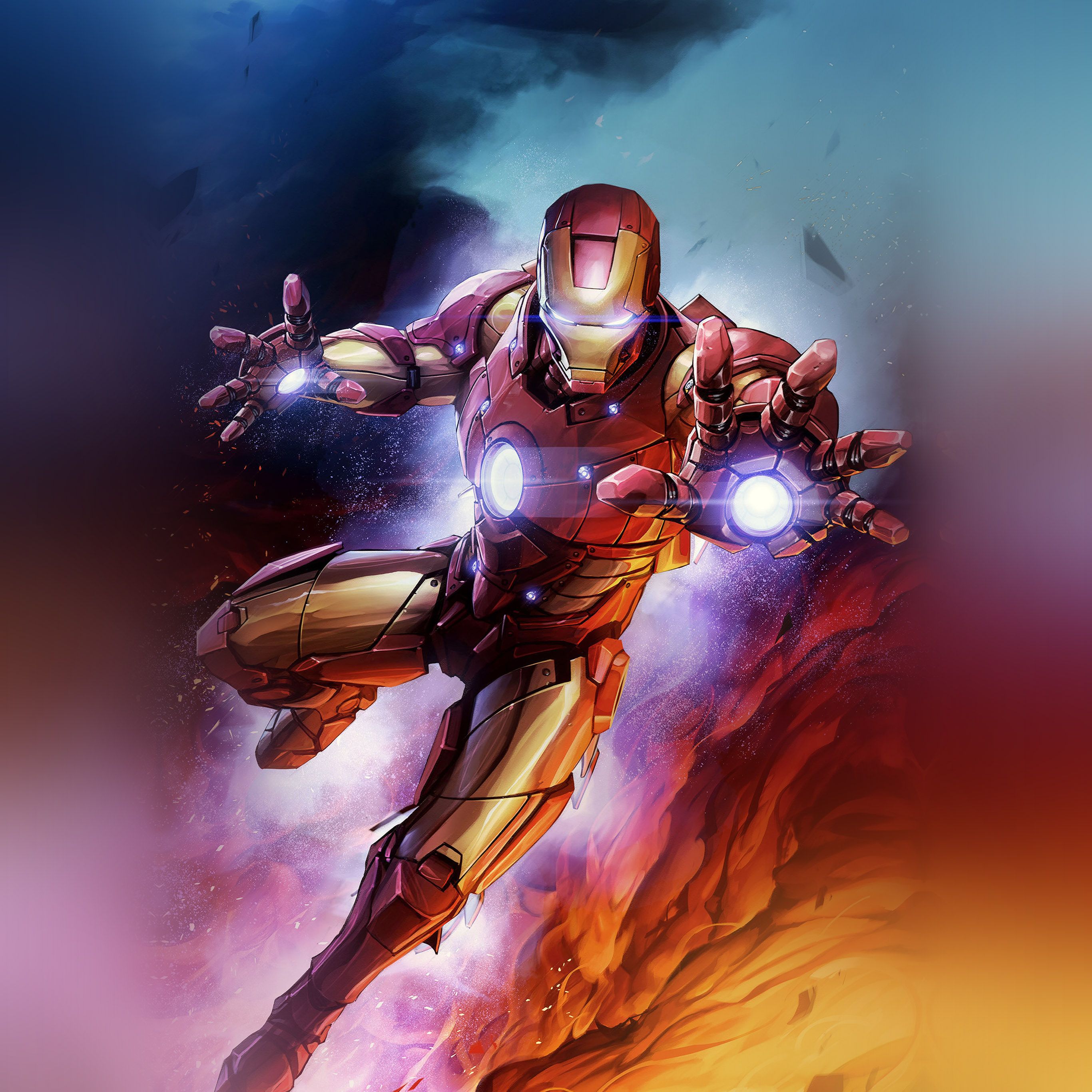 Iron Man Cartoon Marvel Art Wallpapers