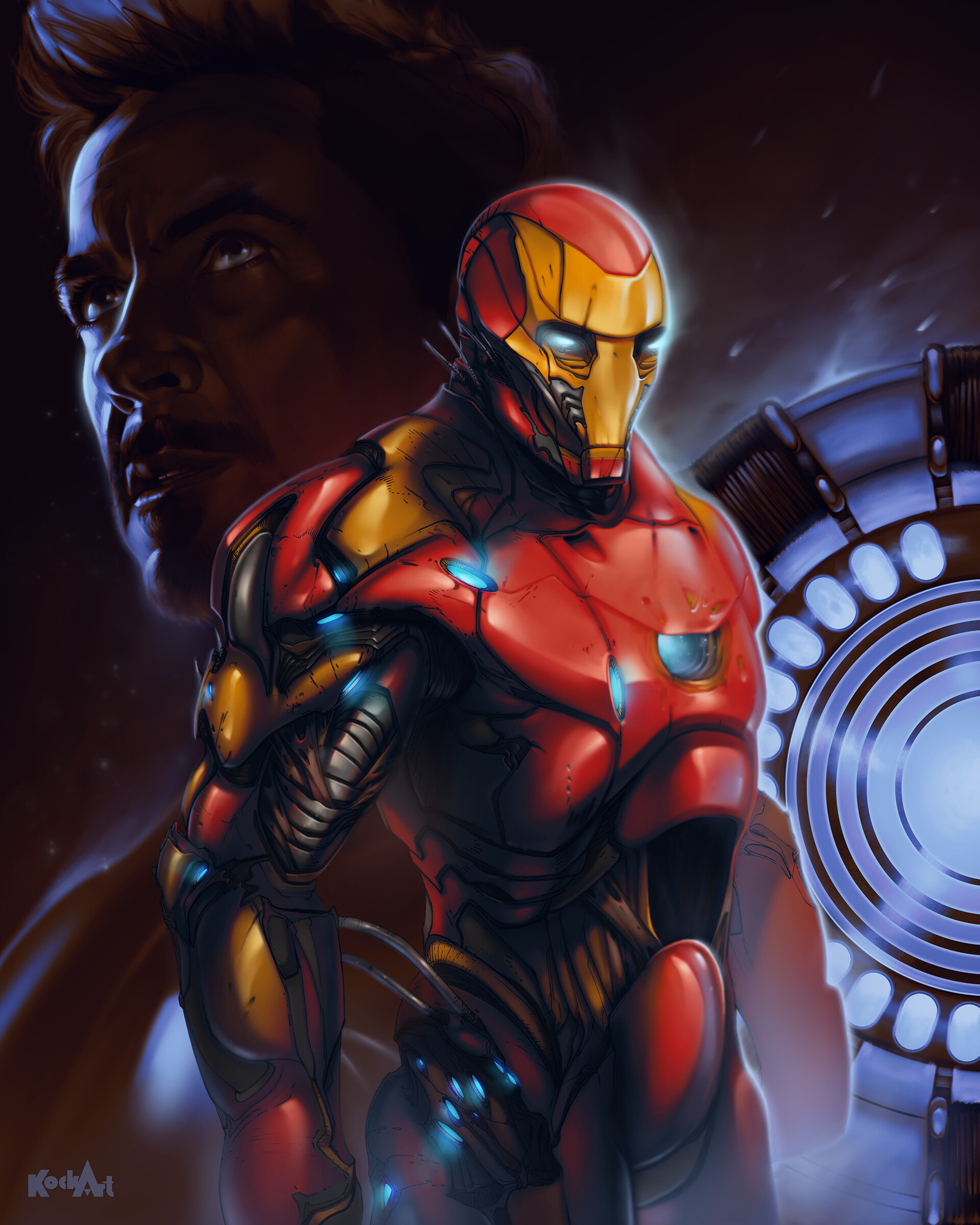 Iron Man Fan Art Wallpapers