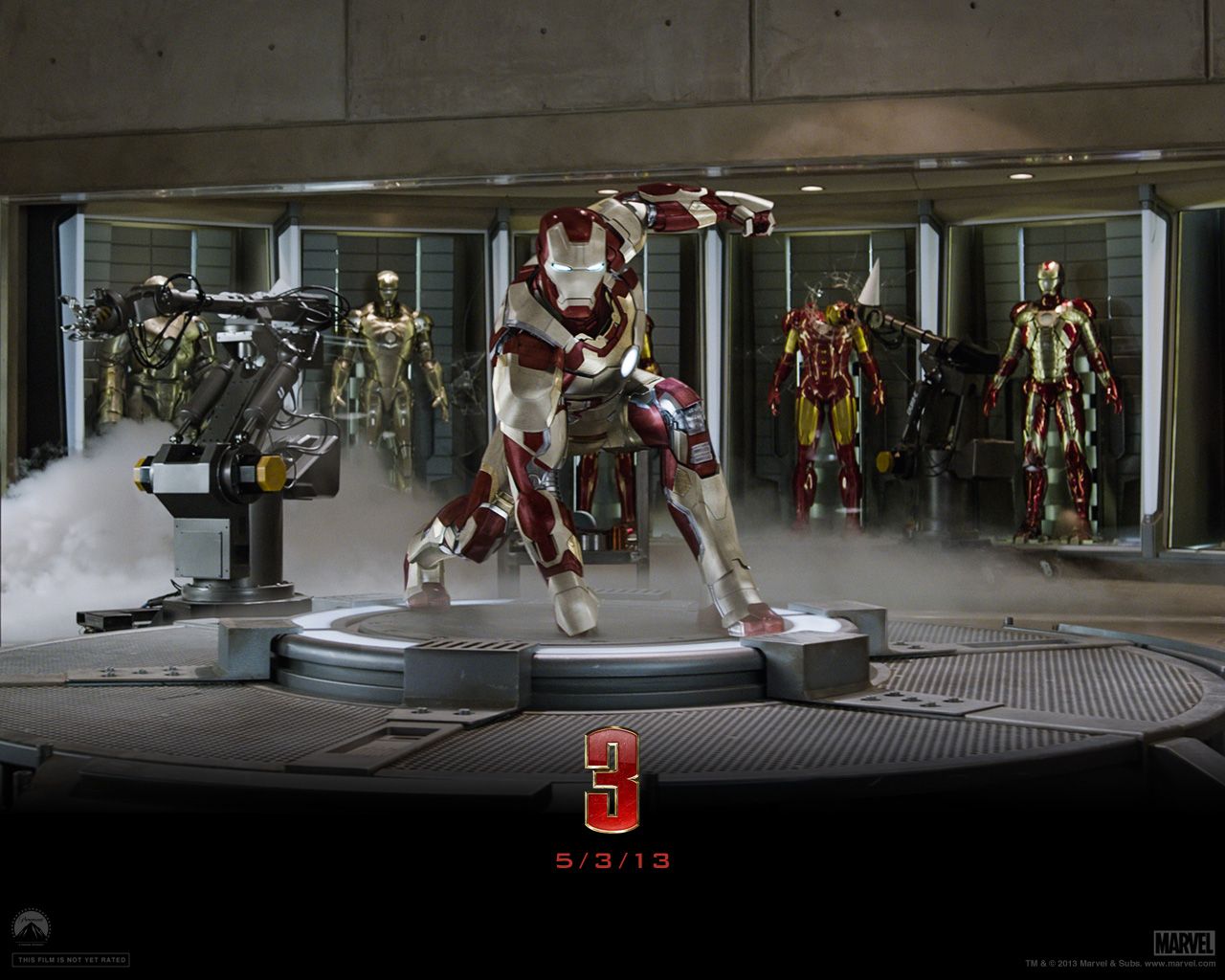 Iron Man Mechanical Suit Mark 42 Wallpapers