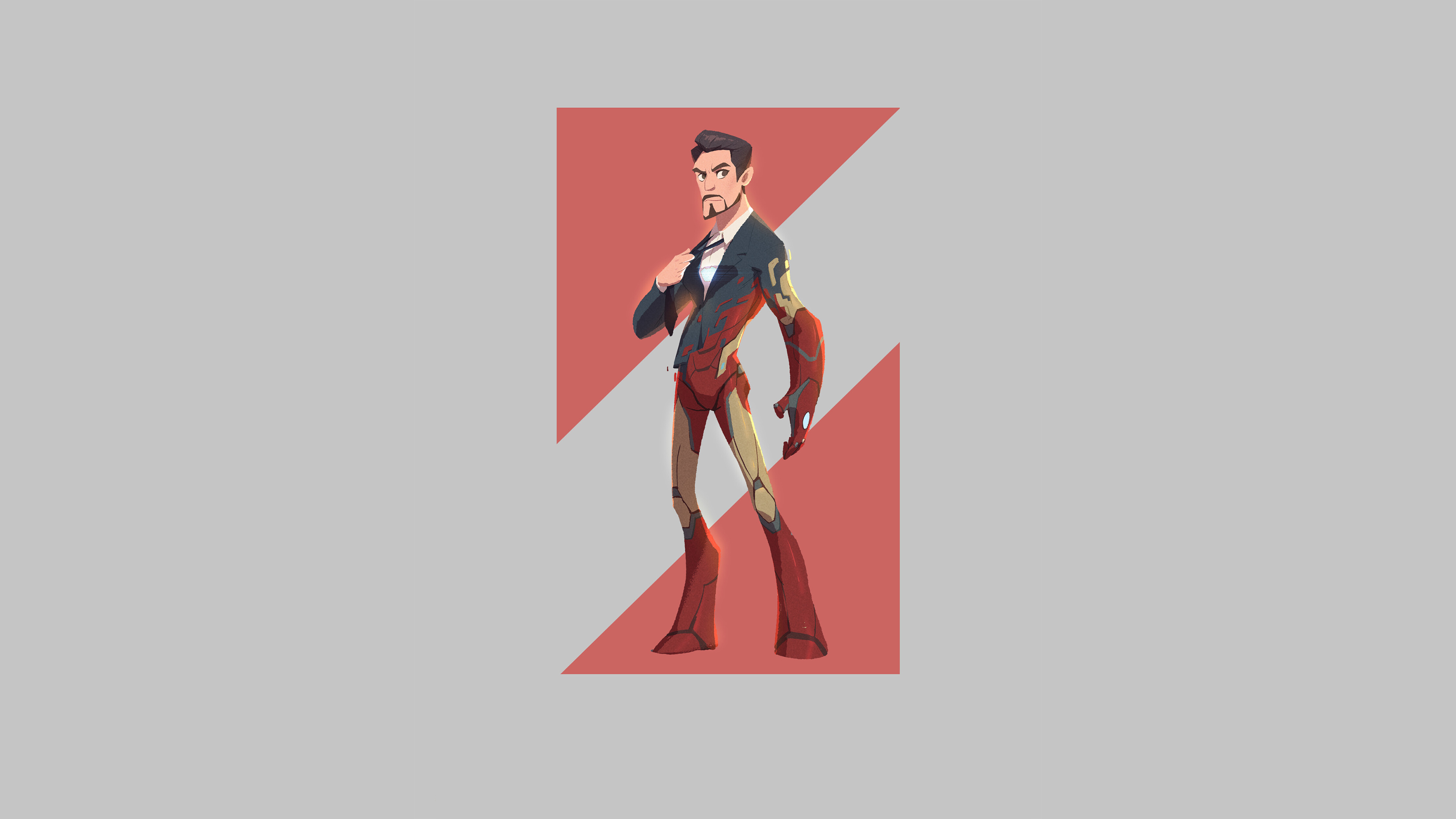 Iron Man Minimalist Wallpapers