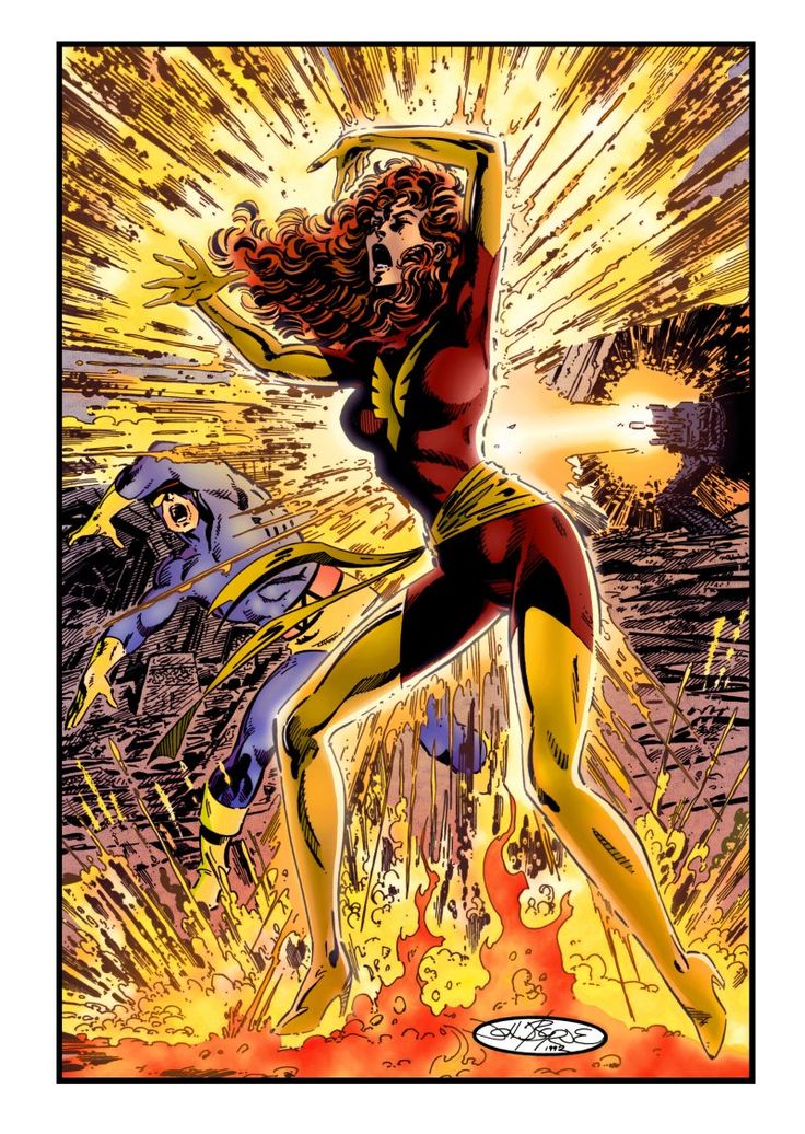 Jean Gray In Dark Phoenix Comic Wallpapers