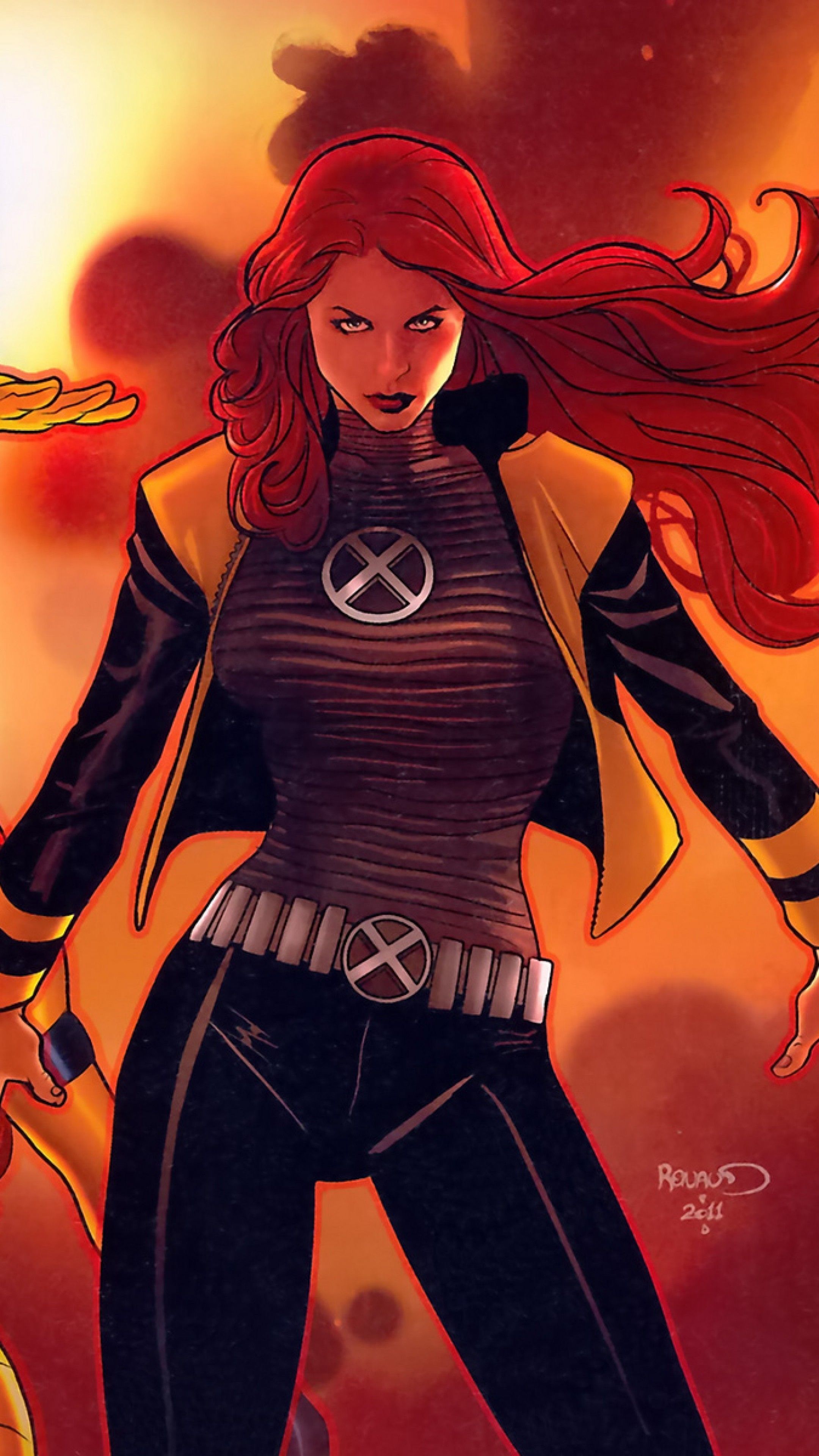 Jean Gray In Dark Phoenix Comic Wallpapers