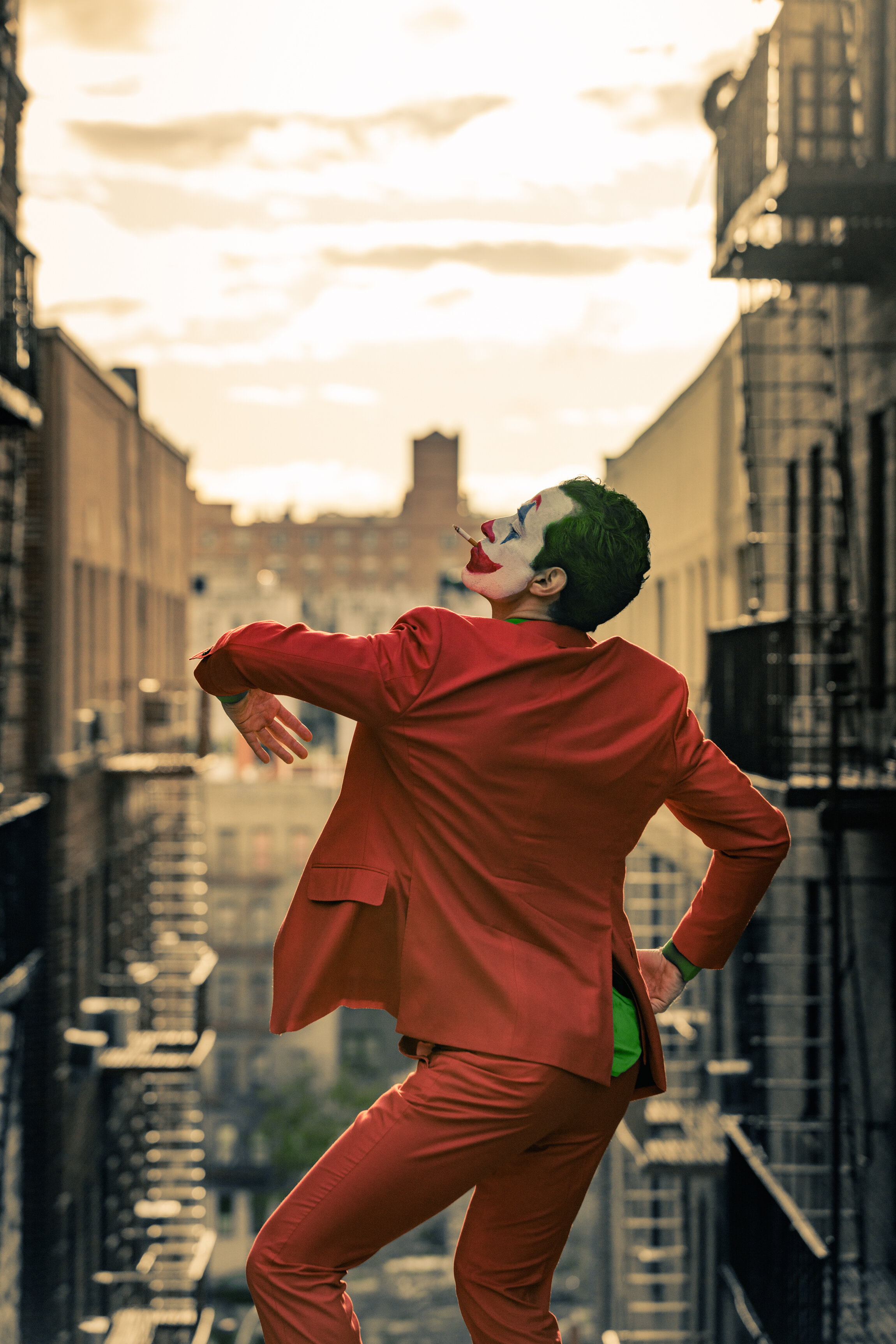 Joker Dance On Stairs Wallpapers