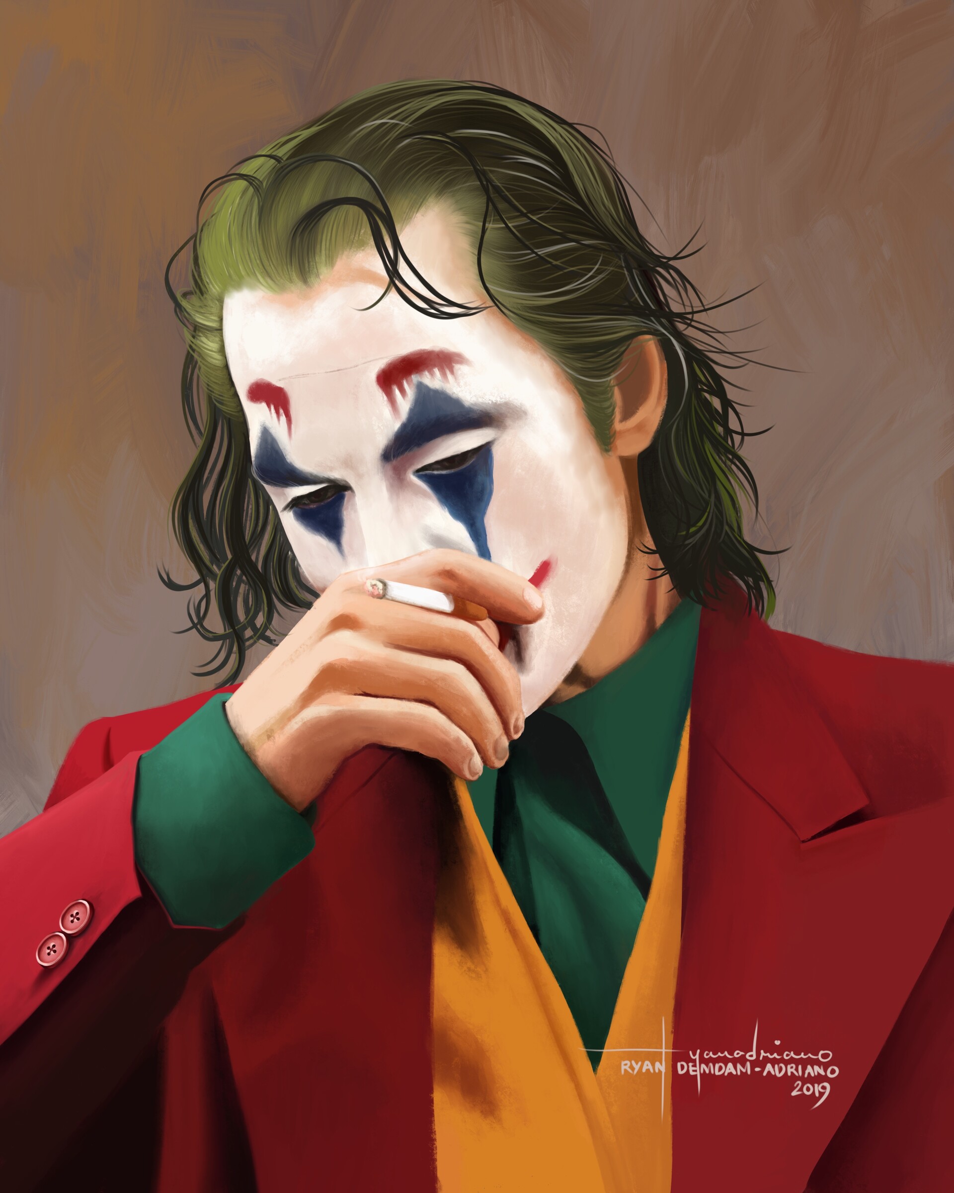 Joker Happy Dance Art Wallpapers