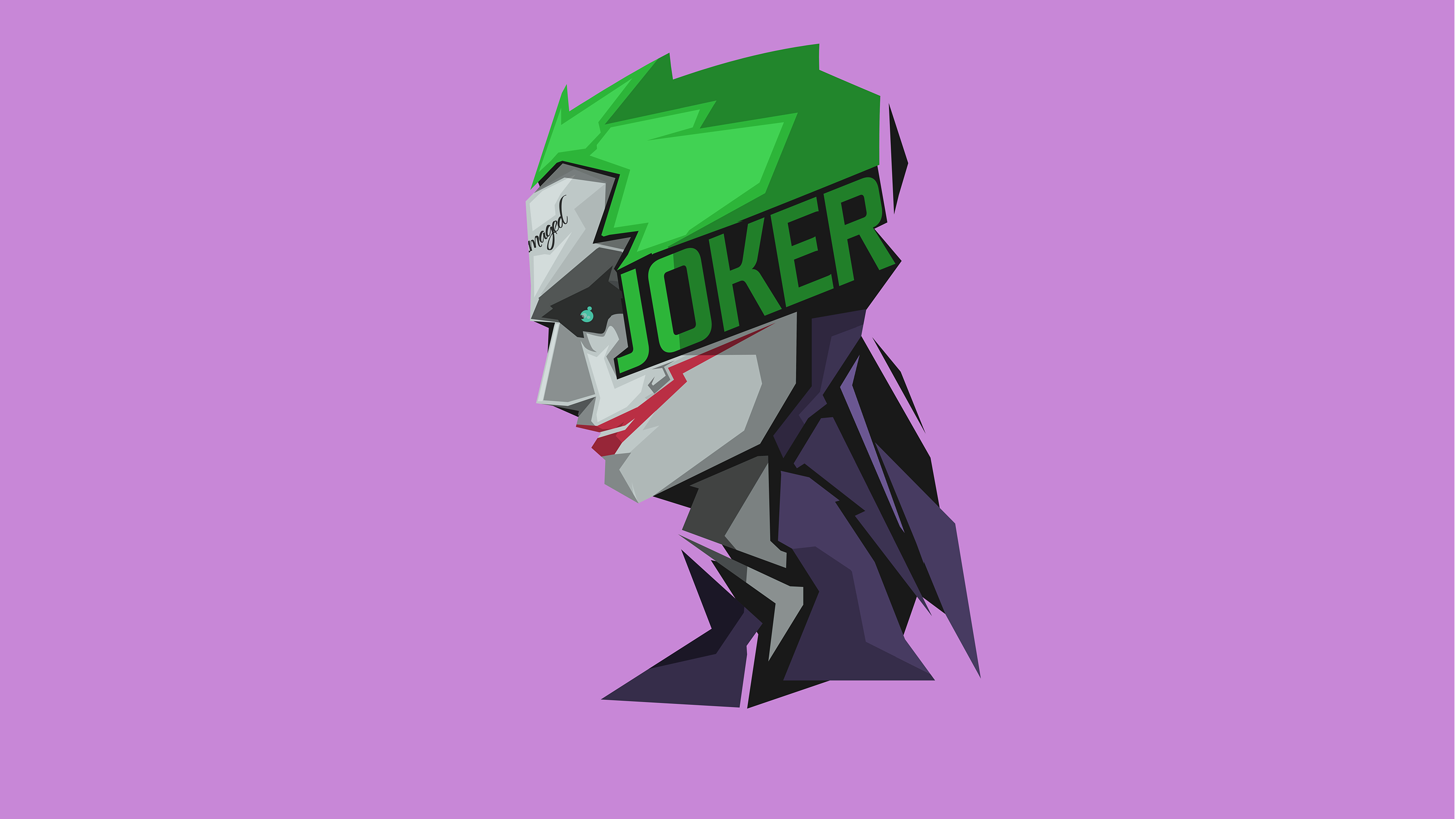 Joker Minimalist Wallpapers