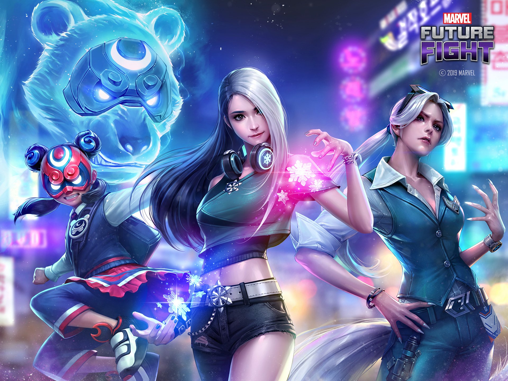 Luna Snow In Marvel Future Fight Wallpapers