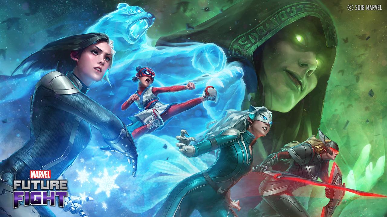 Luna Snow In Marvel Future Fight Wallpapers