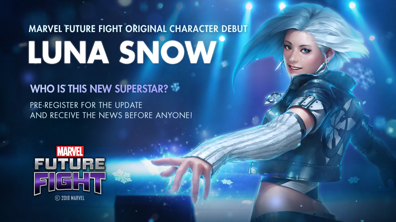 Luna Snow In Marvel Future Fight Wallpapers