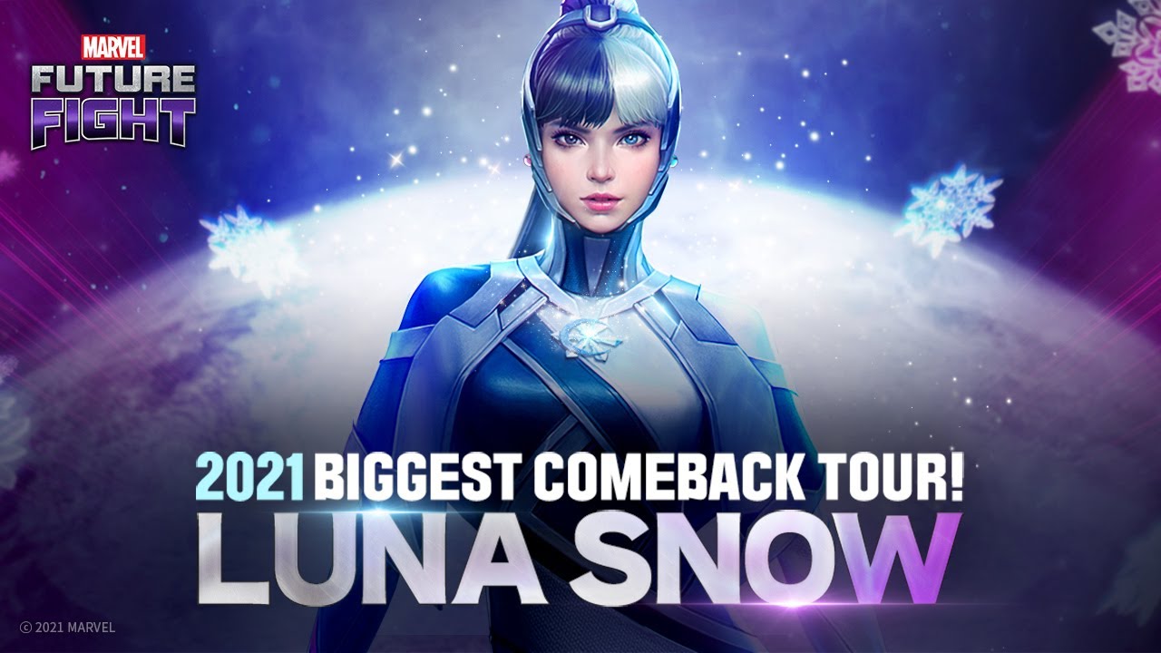 Luna Snow In Marvel Future Fight Wallpapers