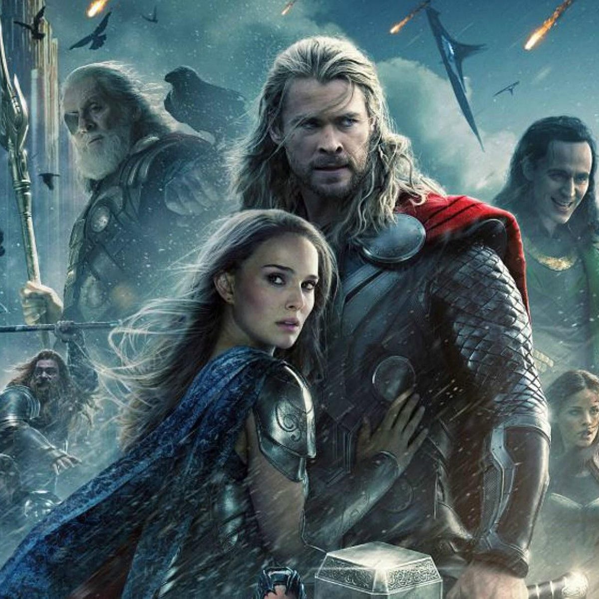 Male And Female Thor With Valkyrie Wallpapers