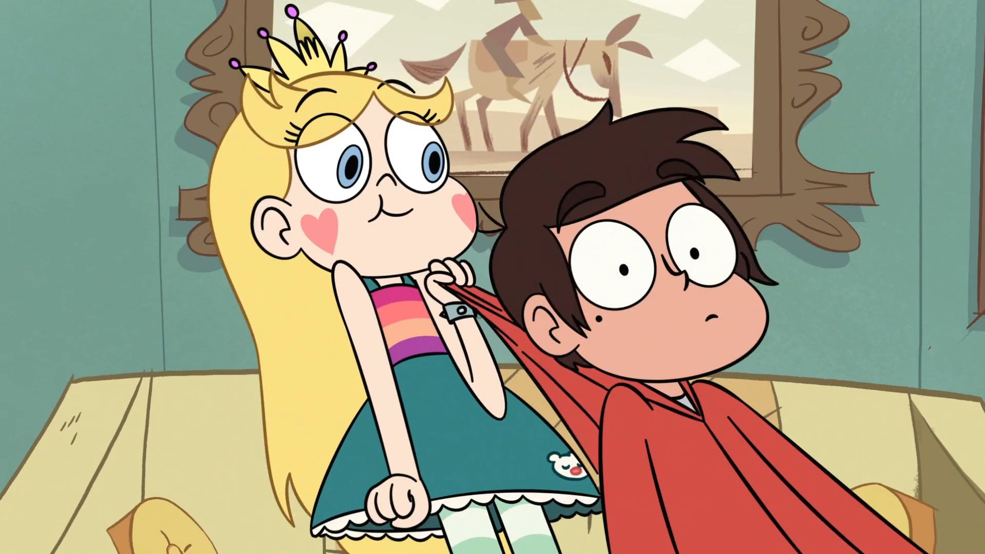 Marco Diaz And Star Butterfly In Star Vs. The Forces Of Evil Wallpapers