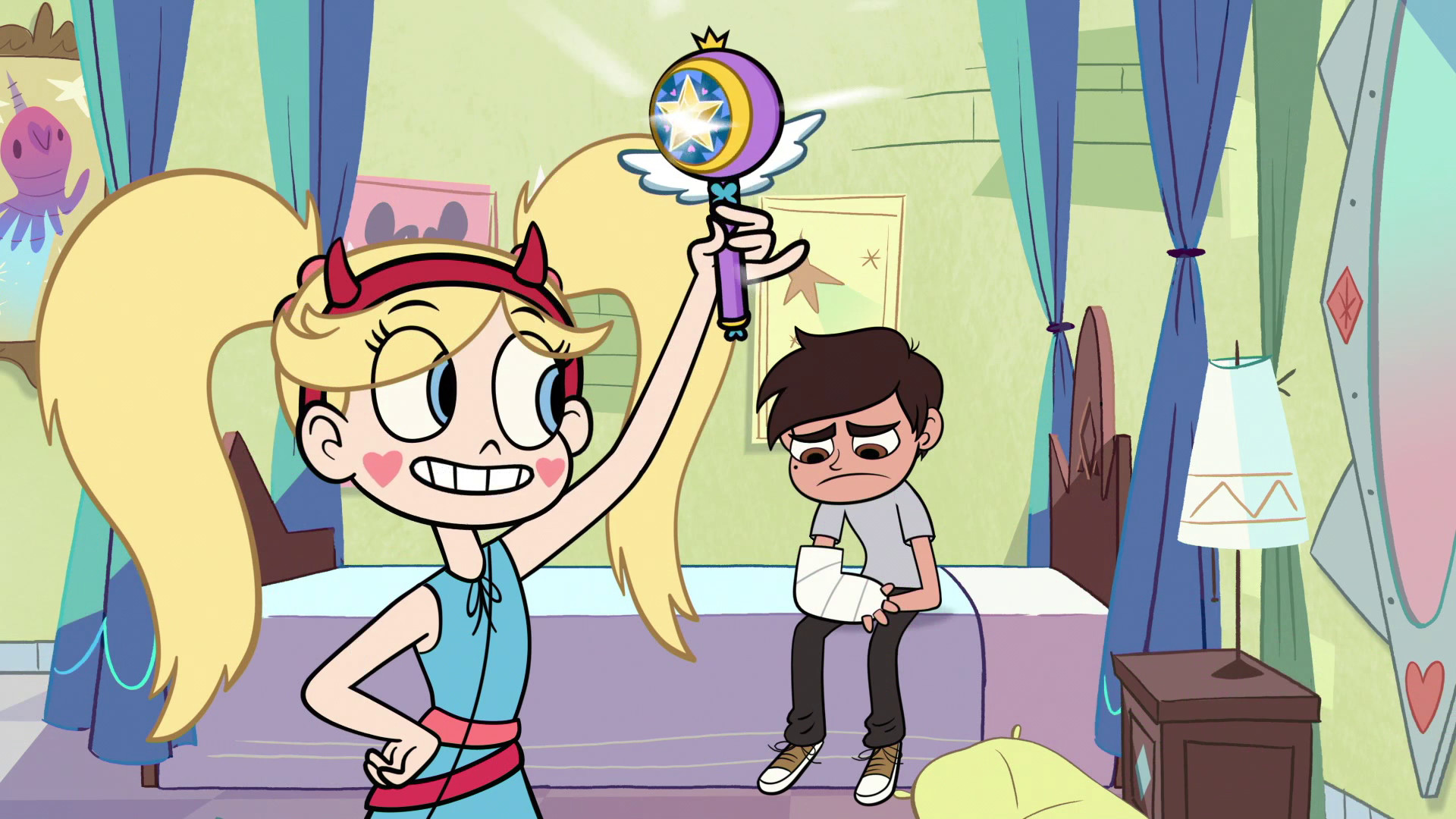 Marco Diaz And Star Butterfly In Star Vs. The Forces Of Evil Wallpapers