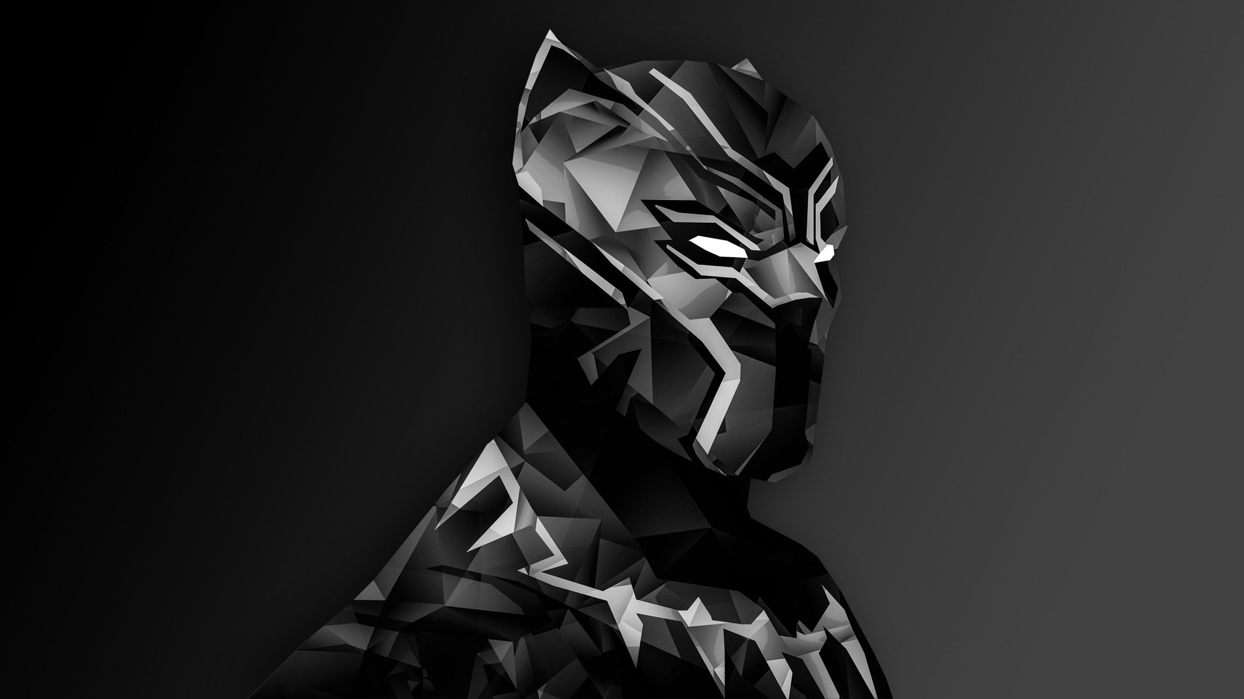 Marvel Comic Black Panther Minimal Wallpapers