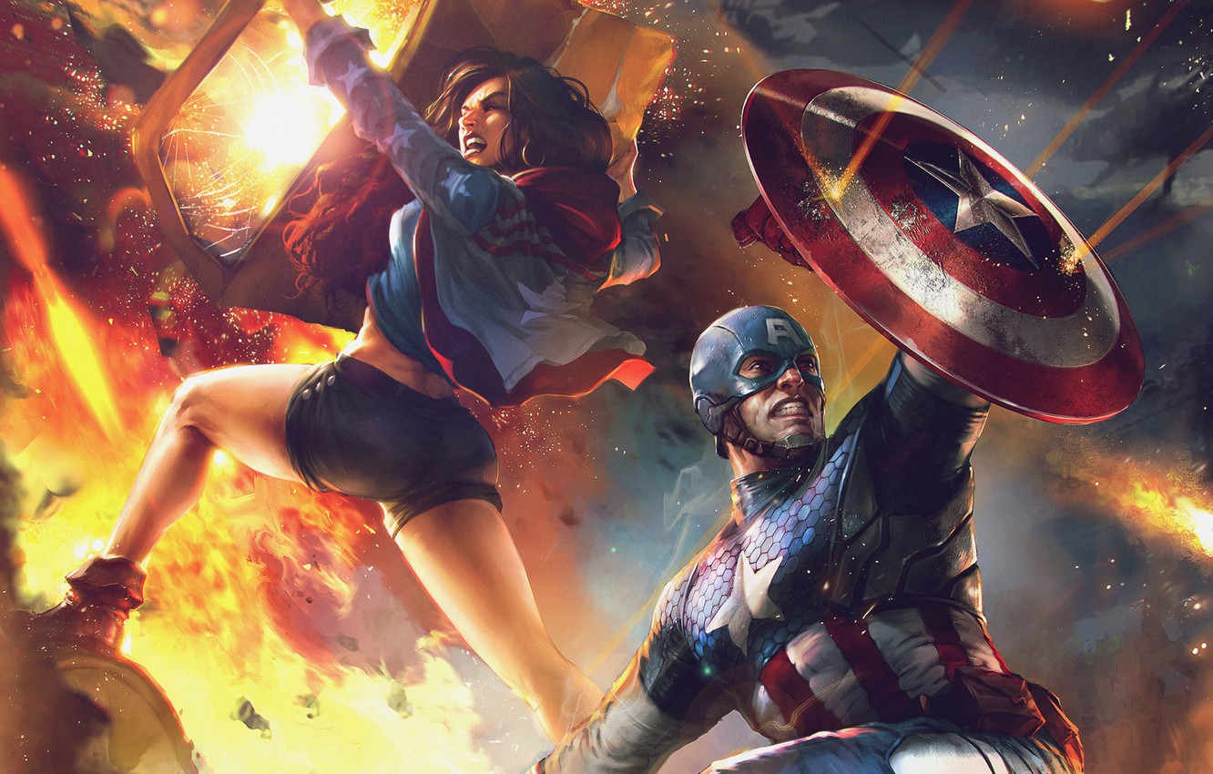 Marvel Comic Captain America Wallpapers