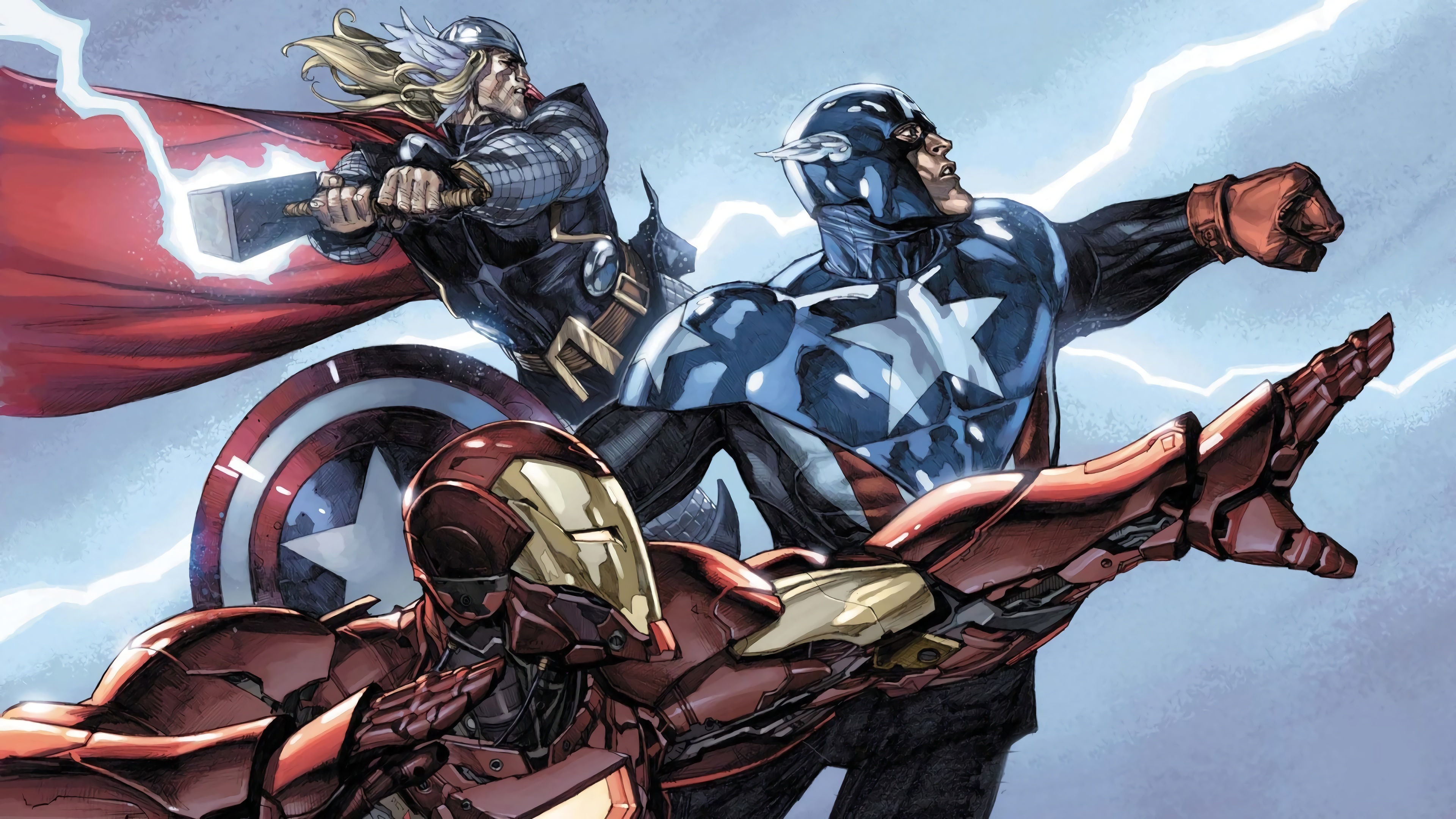 Marvel Comic Captain America Wallpapers